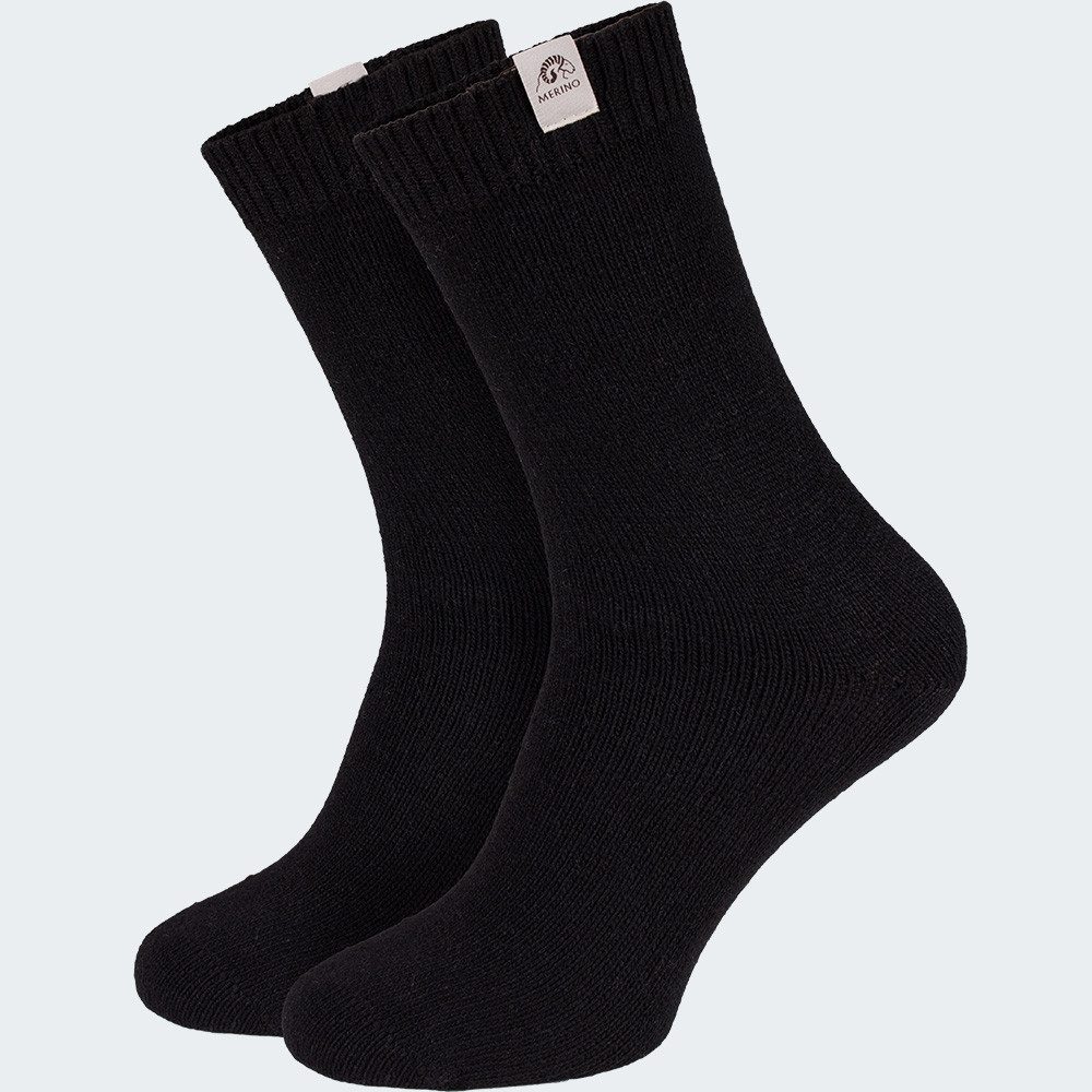 Black Snake Businesssocken 4 Paar Merino Wollsocken für Damen & Herren – Weich & Atmungsaktiv (Socken-Set, 4-Paar, 4 Paar Merino Wollsocken) Merinowolle mit druckfreier Zehennaht und Komfortbund