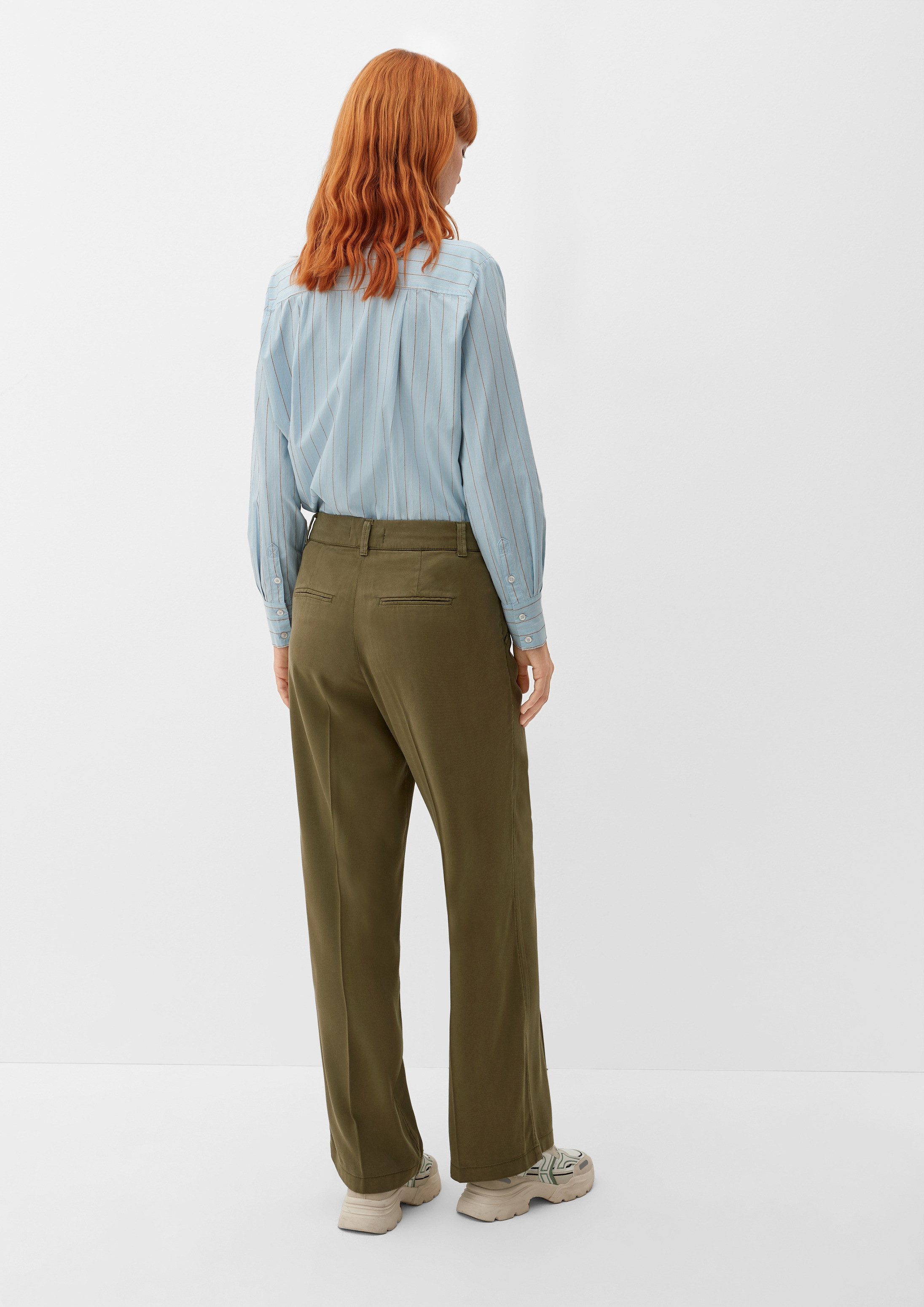 s.Oliver Chinos Hose Relaxed: Hose aus Lyocellmix