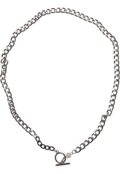 URBAN CLASSICS Ювелирные изделияset Urban Classics Unisex Pearl Fastener Necklace (1-tlg)
