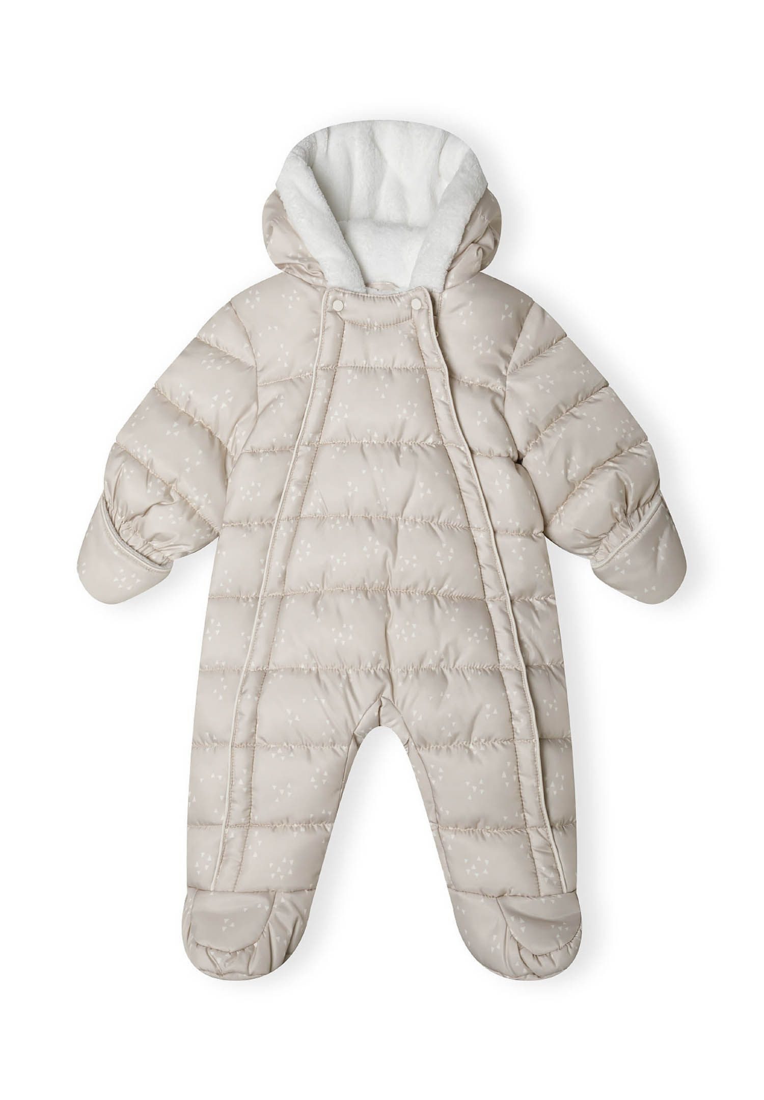 MINOTI Schneeoverall Winteroverall mit Kapuze und weichem Futter (0-24m)