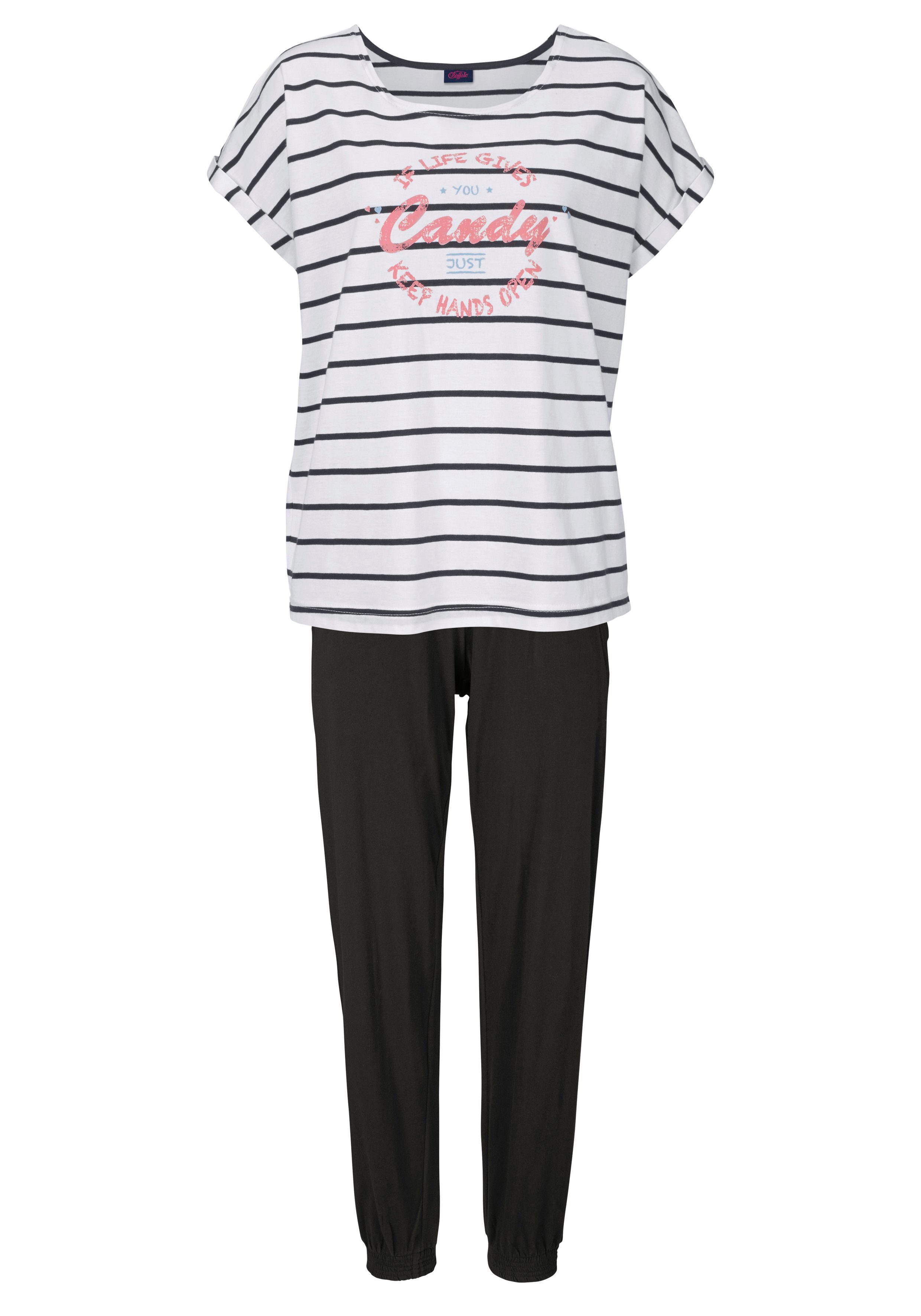 Buffalo Pyjama (2 tlg) im Streifenlook günstig online kaufen