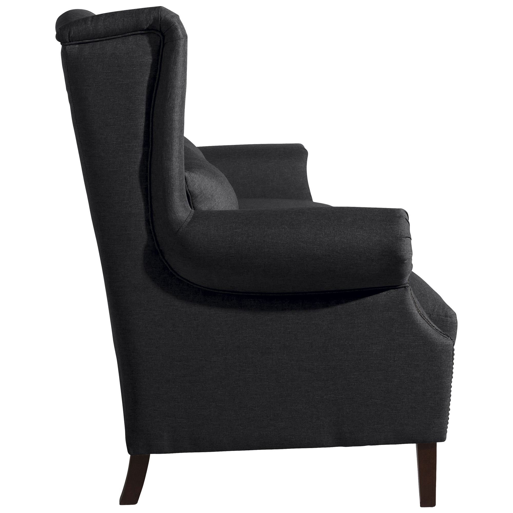 Sparpreis Sitz Sofa inkl. Bezug Flachgewebe, Kessel Kandy Teile, 58 verarbeitet,bequemer aufm 1 Sofa Kostenlosem (2-geteilt) 3-Sitzer Versand hochwertig