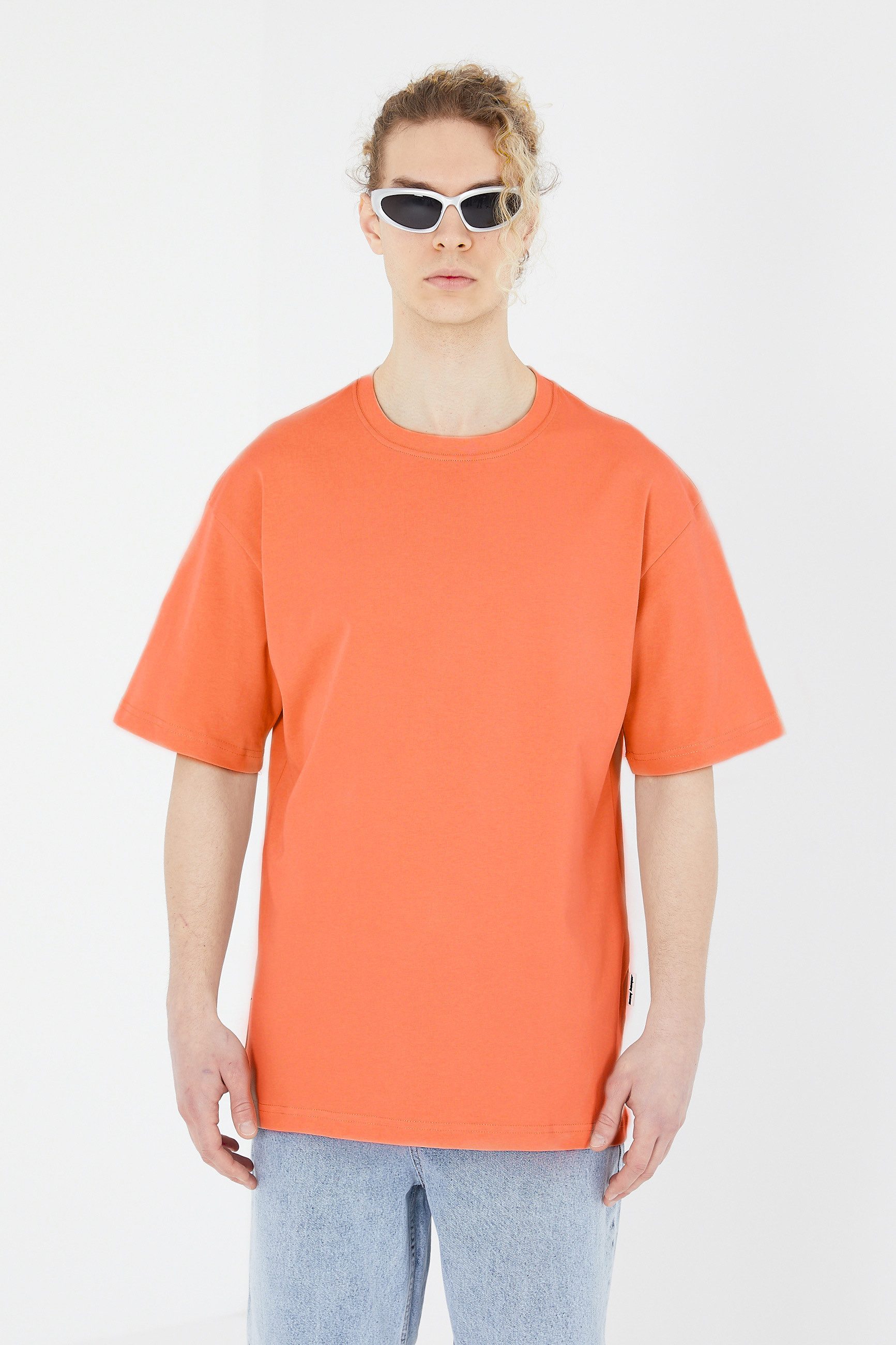 COFI Casuals T-Shirt Rundhalsausschnitt, aus Baumwolle