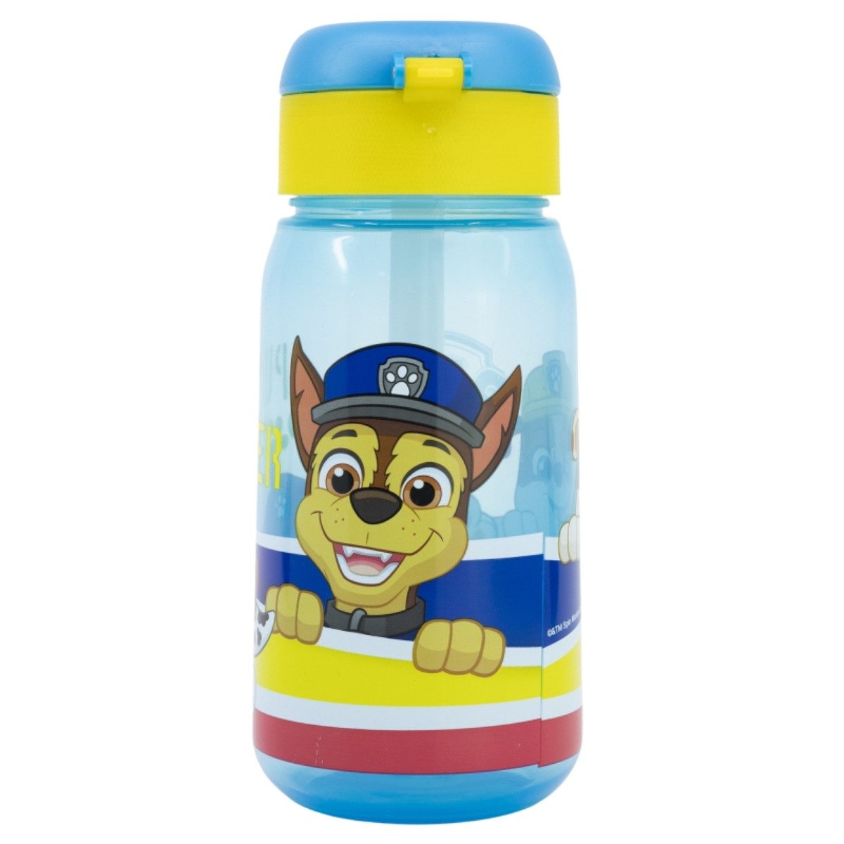 Storline Trinkflasche Paw Patrol 510ml Kinderflasche mit Trinkhalm & Deckel