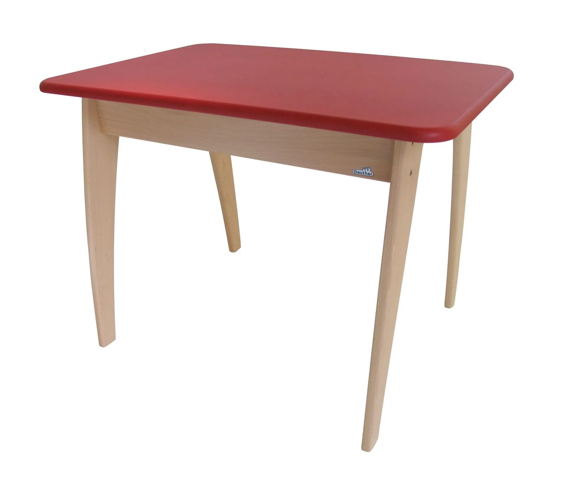 Geuther Kindersitzgruppe Tisch Bambino aus Massivholz – Kindertisch – Höhe 55 cm