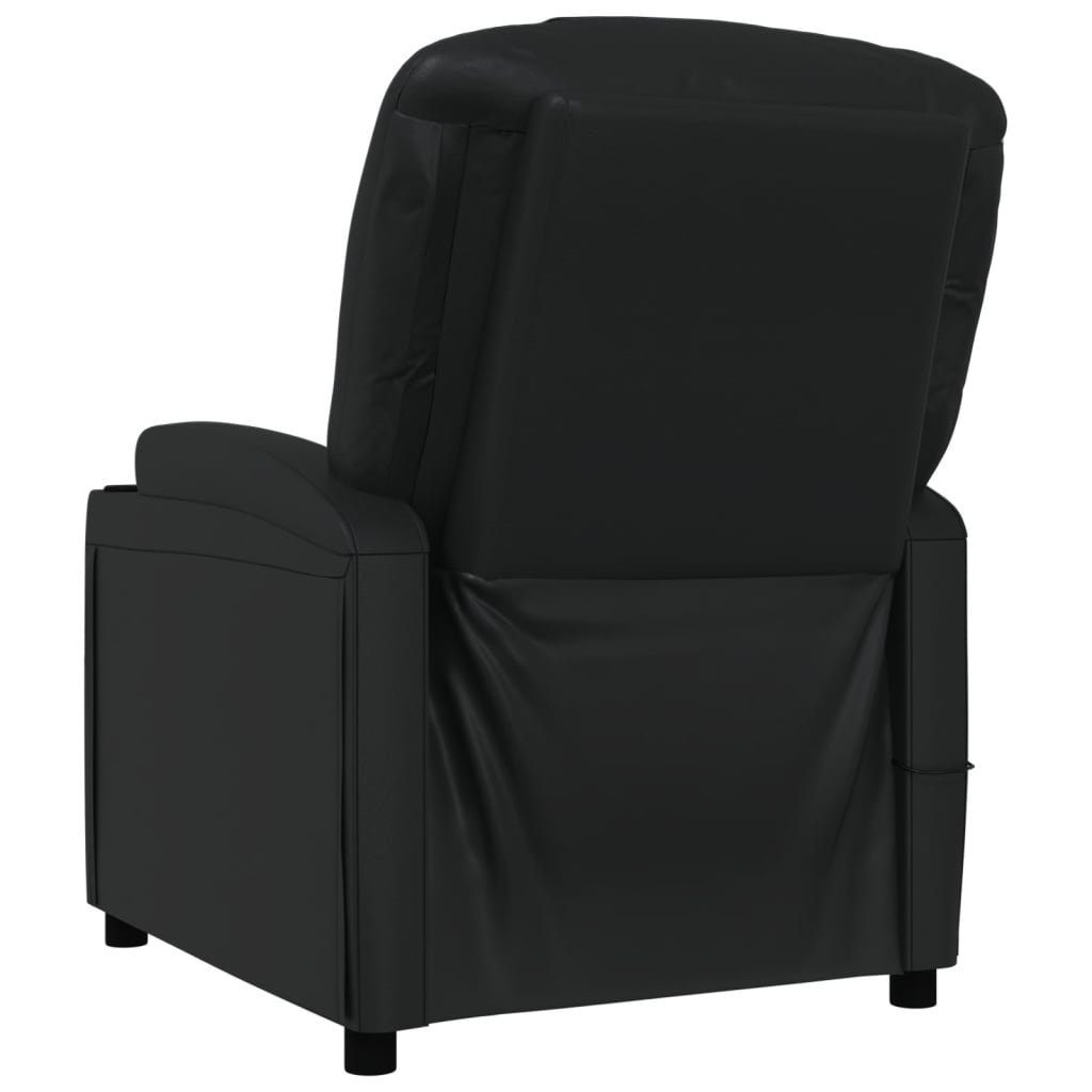 DOTMALL Sitzkomfort, Massagesessel geformt, ergonomisch Relaxsessel,hoher Kunstleder Schwarz