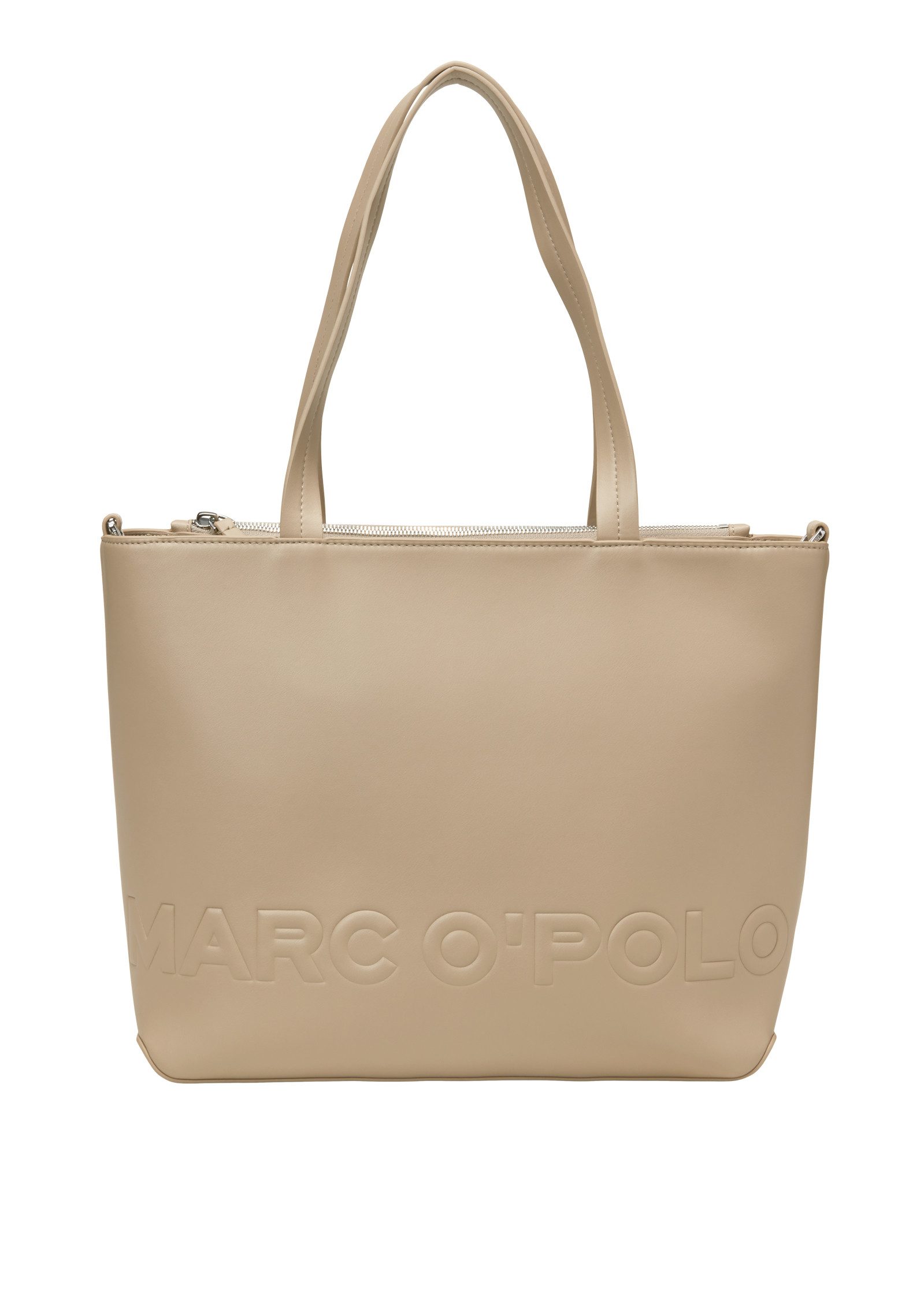 Marc O'Polo Shopper aus einer Lederalternative aus recyceltem Polyester