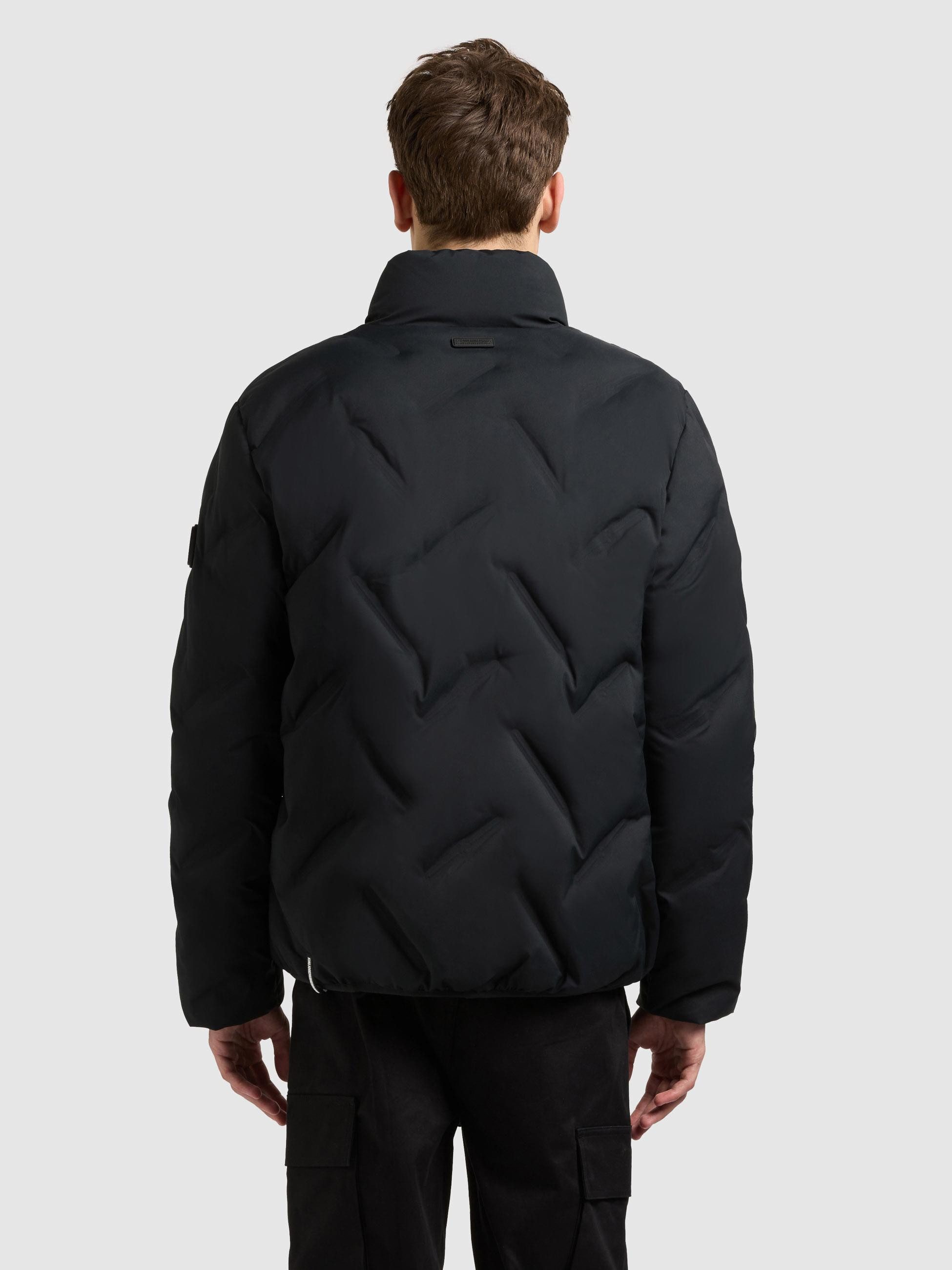 khujo Steppjacke Clover Herren Winterjacke mit auffälliger Steppung