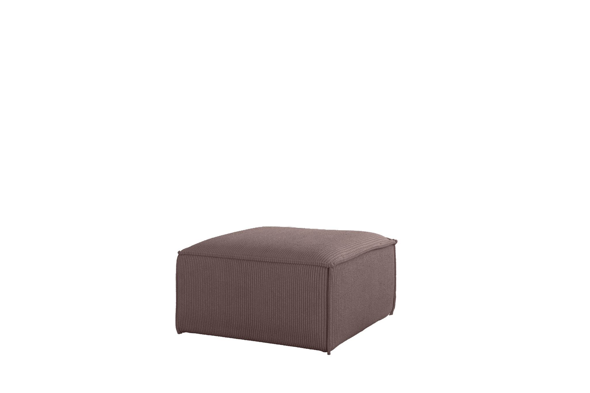 Fun Möbel Диван Designerhocker CELES PREMIUM in Stoff Scala (85x85x40 cm oder 65x65x40 cm), in 2 Größen