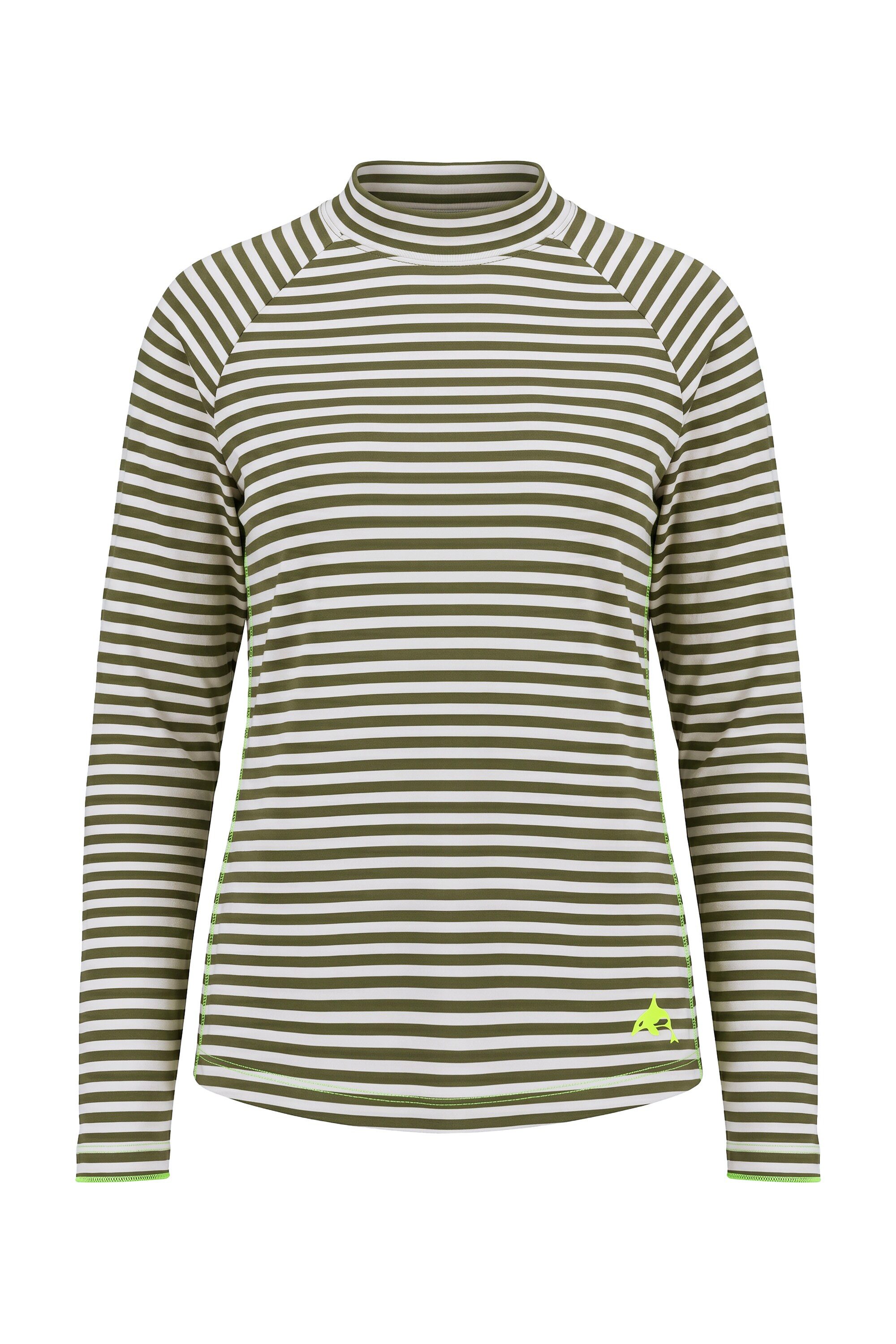 Laurasøn T-Shirt Ringelshirt Langarm Stehkragen – Bild 2 von 4
