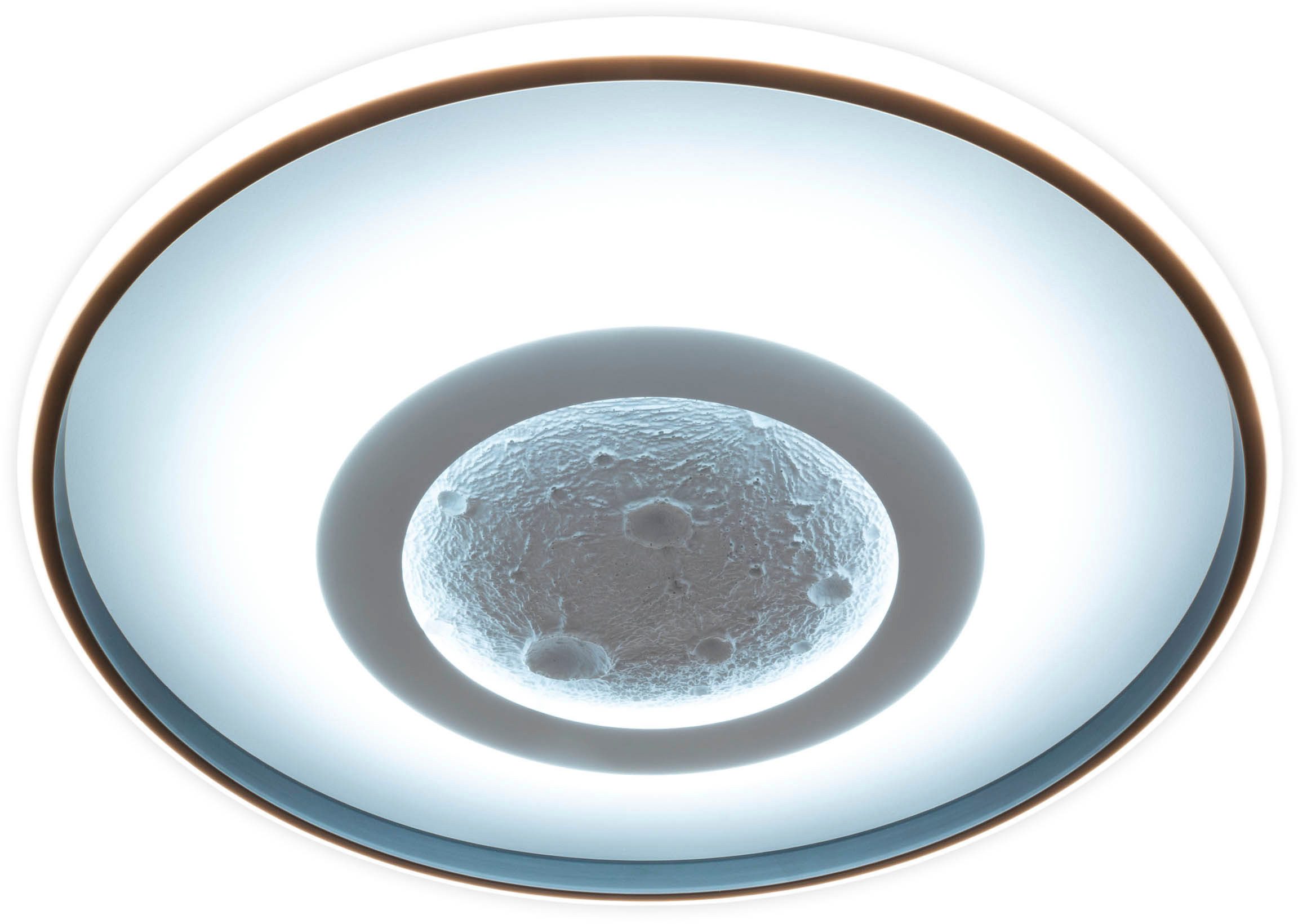 my home LED Deckenleuchte Lyra, CCT - über Fernbedienung, Dimmfunktion, Mem günstig online kaufen