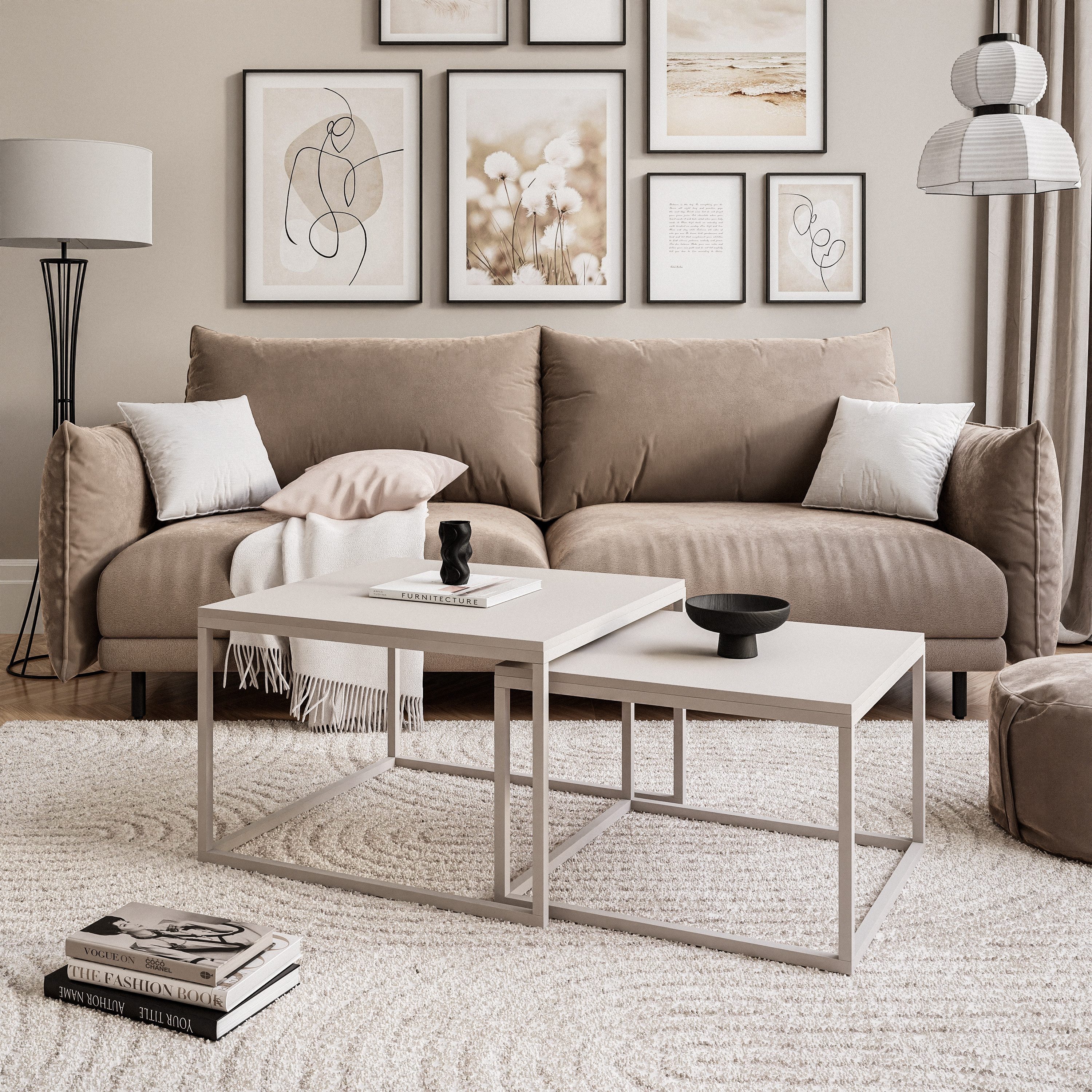 Lookway Couchtisch YOSHI 2in1 MATT KASCHMIR günstig online kaufen