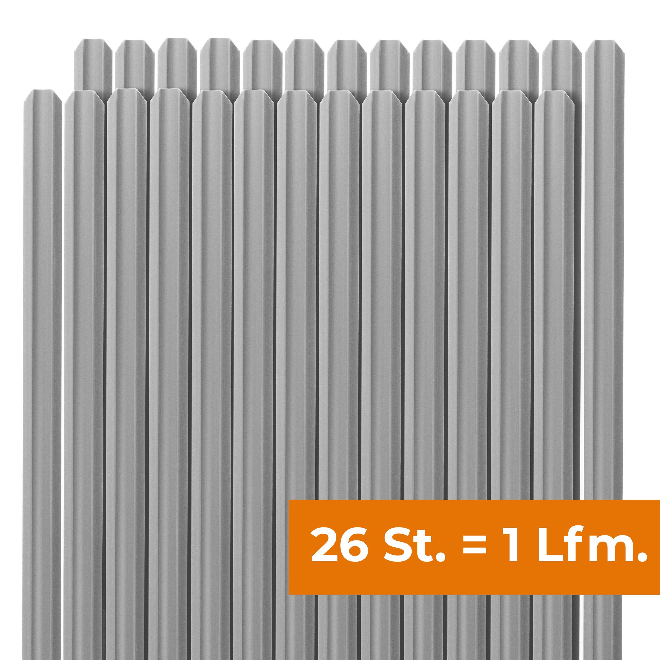 Quest Sichtschutzstreifen Sichtschutzlamellen Set 26-tlg., (Set, 26-St), für Maschenweite 50-60 mm, UV-beständig