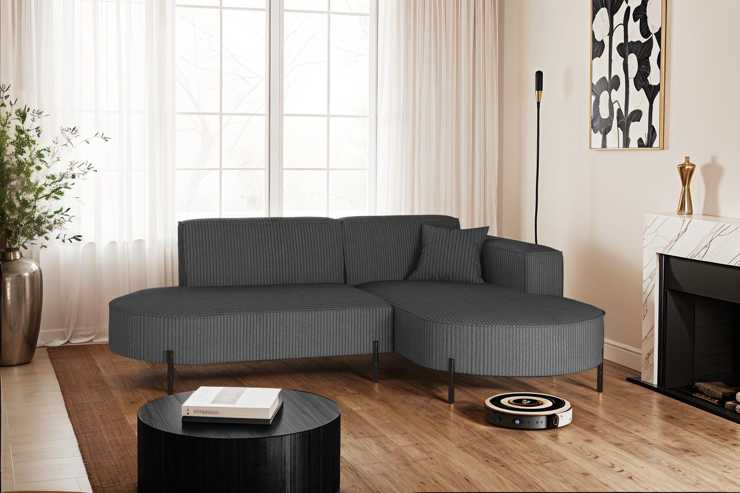 Kaiser Möbel Ecksofa Sofa L-Form Designer günstig online kaufen