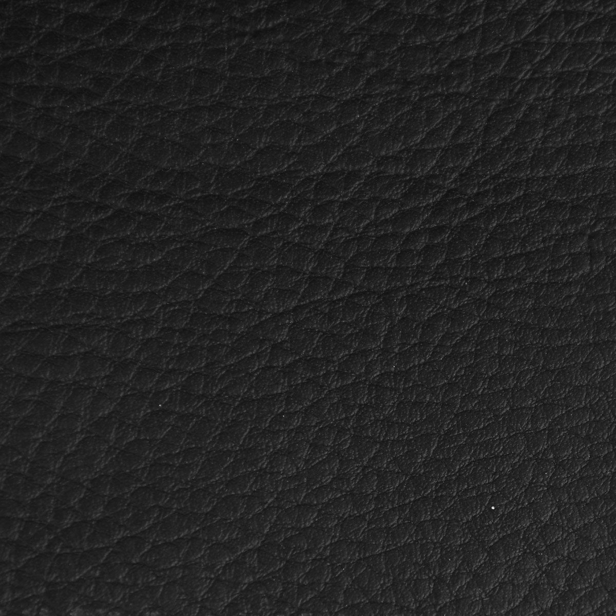 SCHÖNER LEBEN. Stoff Kunstleder Stoff Meterware Polsterstoff Sixty schwarz 1,40m