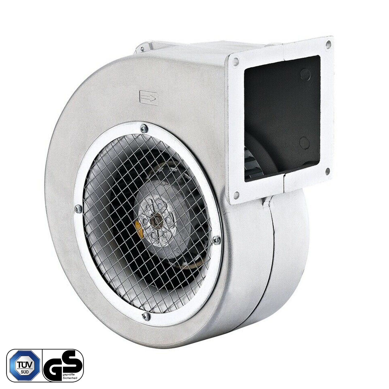 BVN VENTILATION SYSTEMS & ELECTRICAL MOTORS Radialventilator BDRAS Alu Radialgebläse Radialventilator Lüfter Aluminiumgehäuse