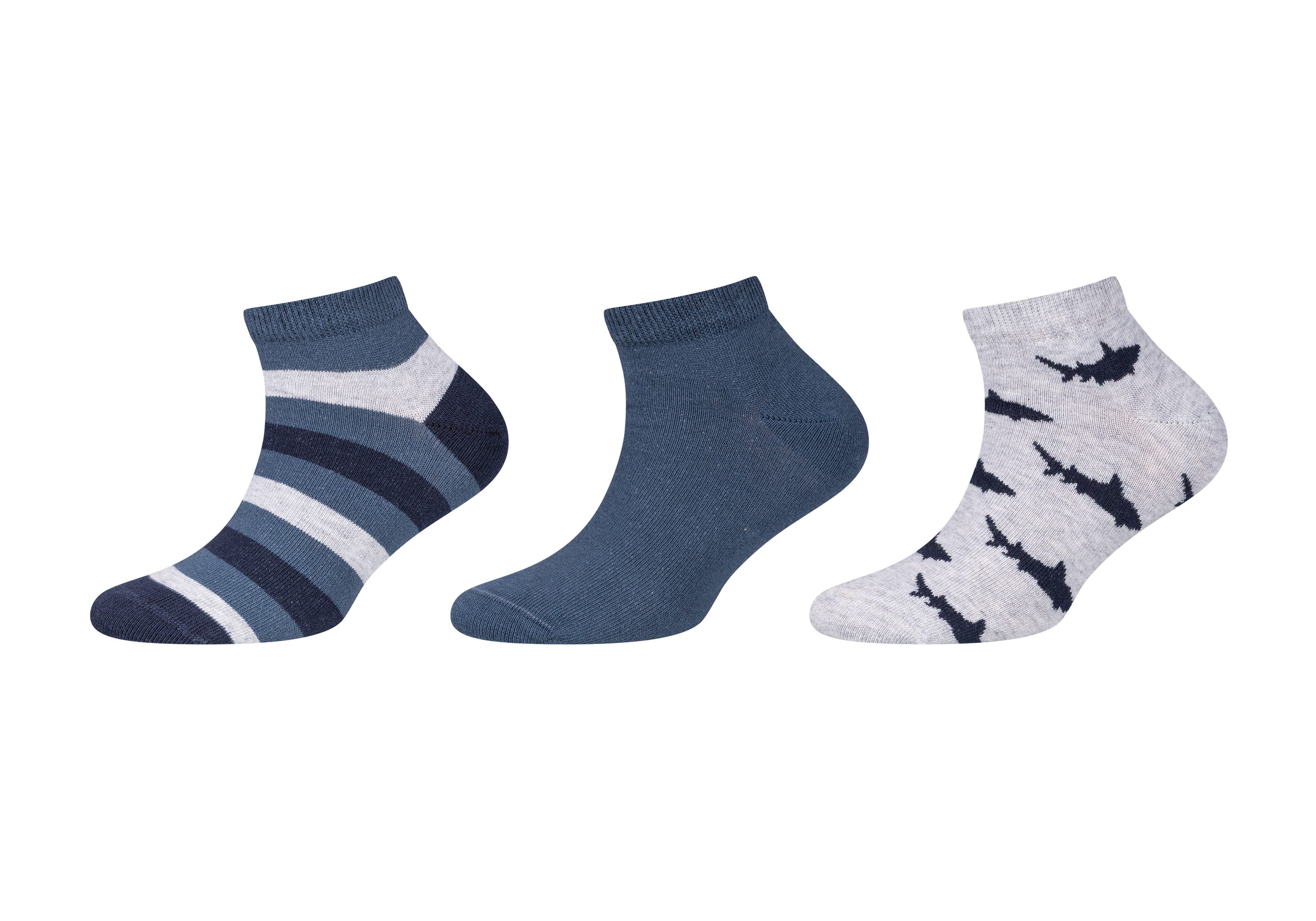 s.Oliver Sneakersocken (6-Paar) div. Muster, Multipack