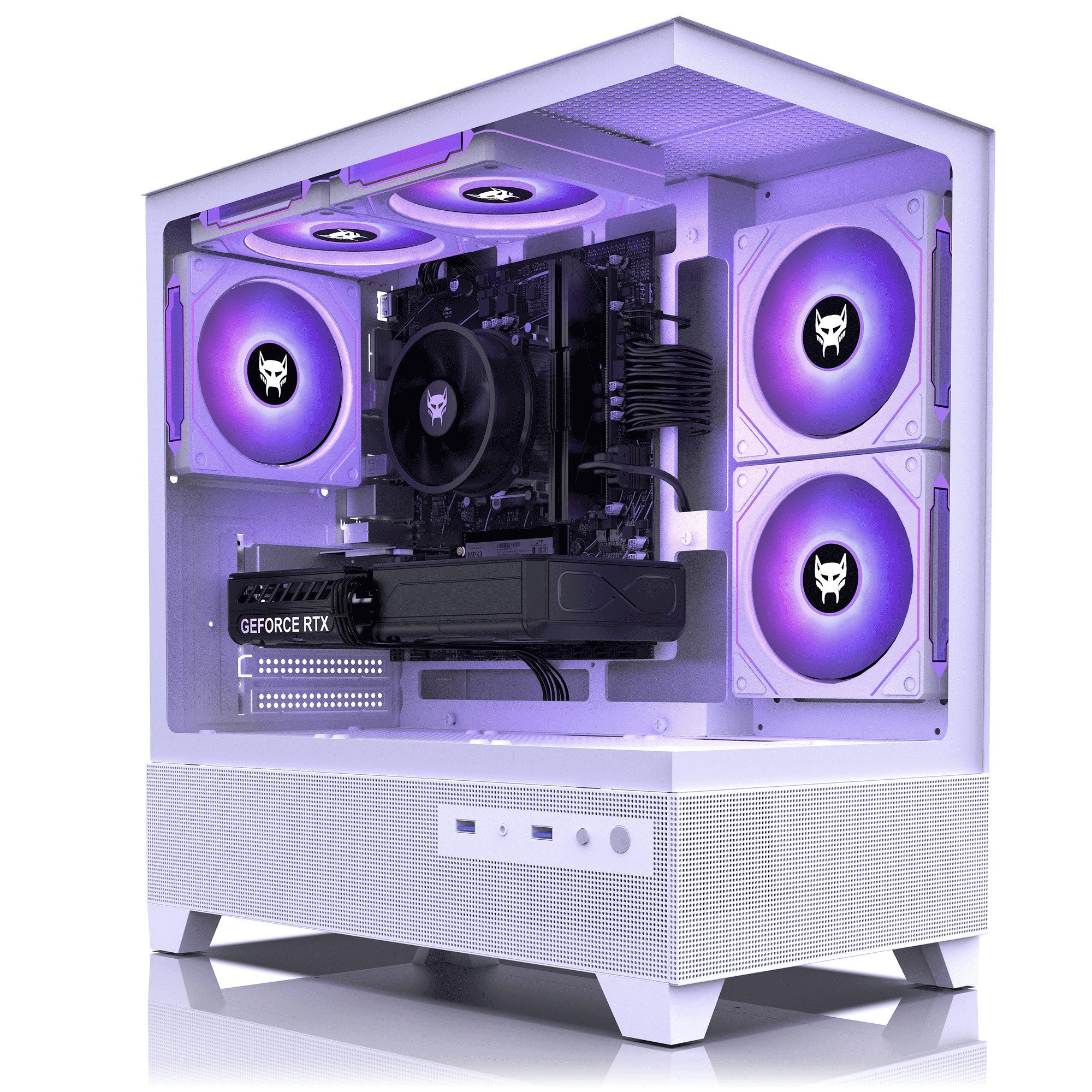 BEASTCOM Q5, Pro Gaming, Ryzen 5 4500, RTX 3050, 16 GB RAM Gaming-PC (AMD AMD Ryzen 5 4500, GeForce RTX 3050, 16 GB GB RAM, 512 GB SSD, Aktive Luftkühlung)