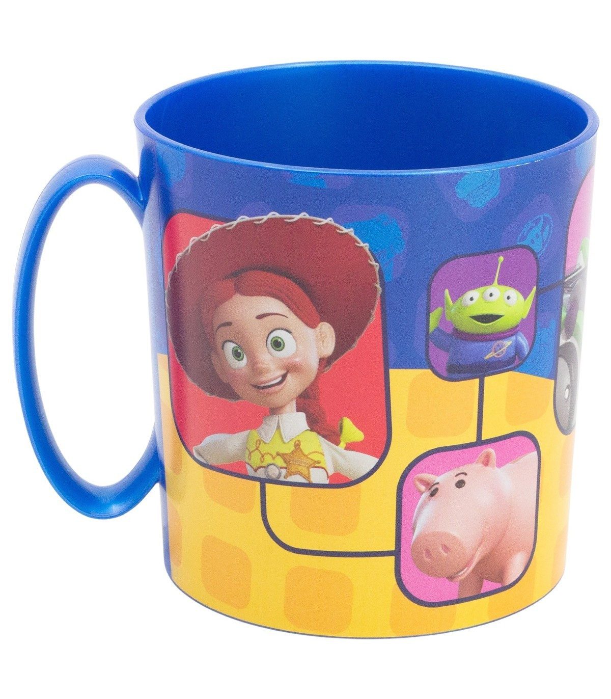 Disney Becher Lotso Micro Mug 390 ml Kinderbecher Mikrowellenbecher, Polyethylen