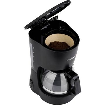 KORONA Kaffeebereiter Kaffeautomat 0.6L, Warmhaltefunktion, Glaskanne