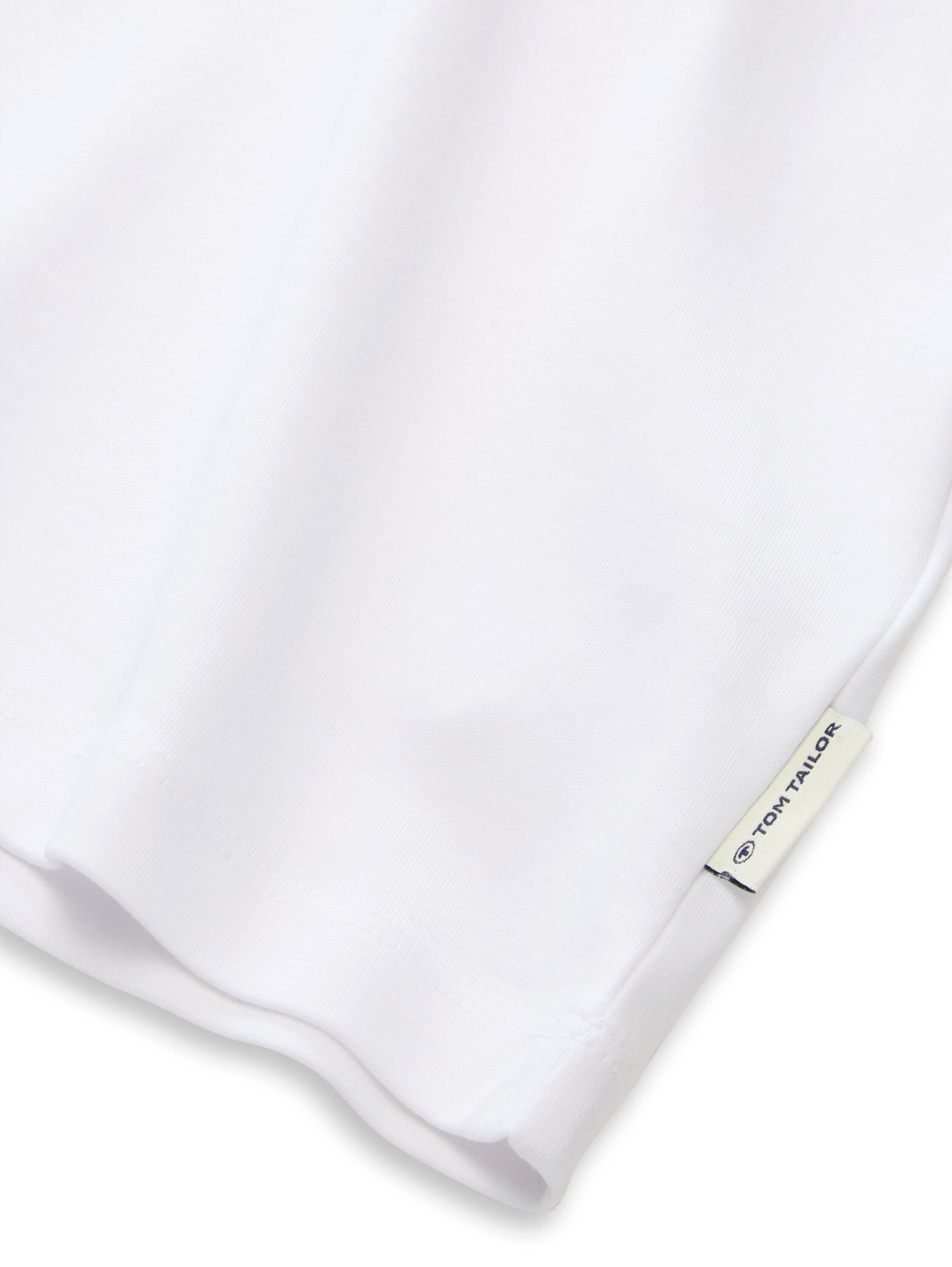 TOM TAILOR Kurzarmshirt Sommershirt mit Stretch / Unifarben / für Boys