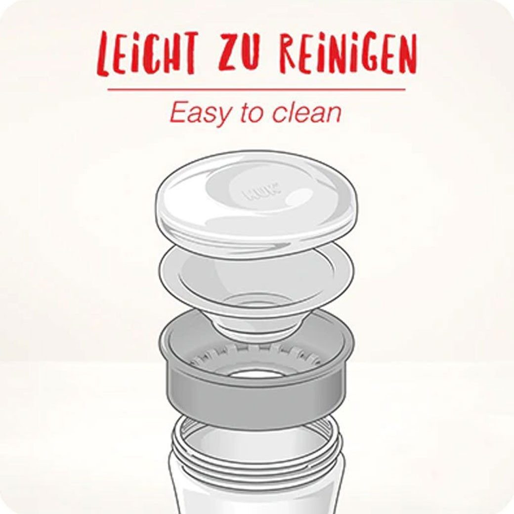 NUK Babyflasche NUK Trinklernbecher Glow in the dark Mini Magic cup