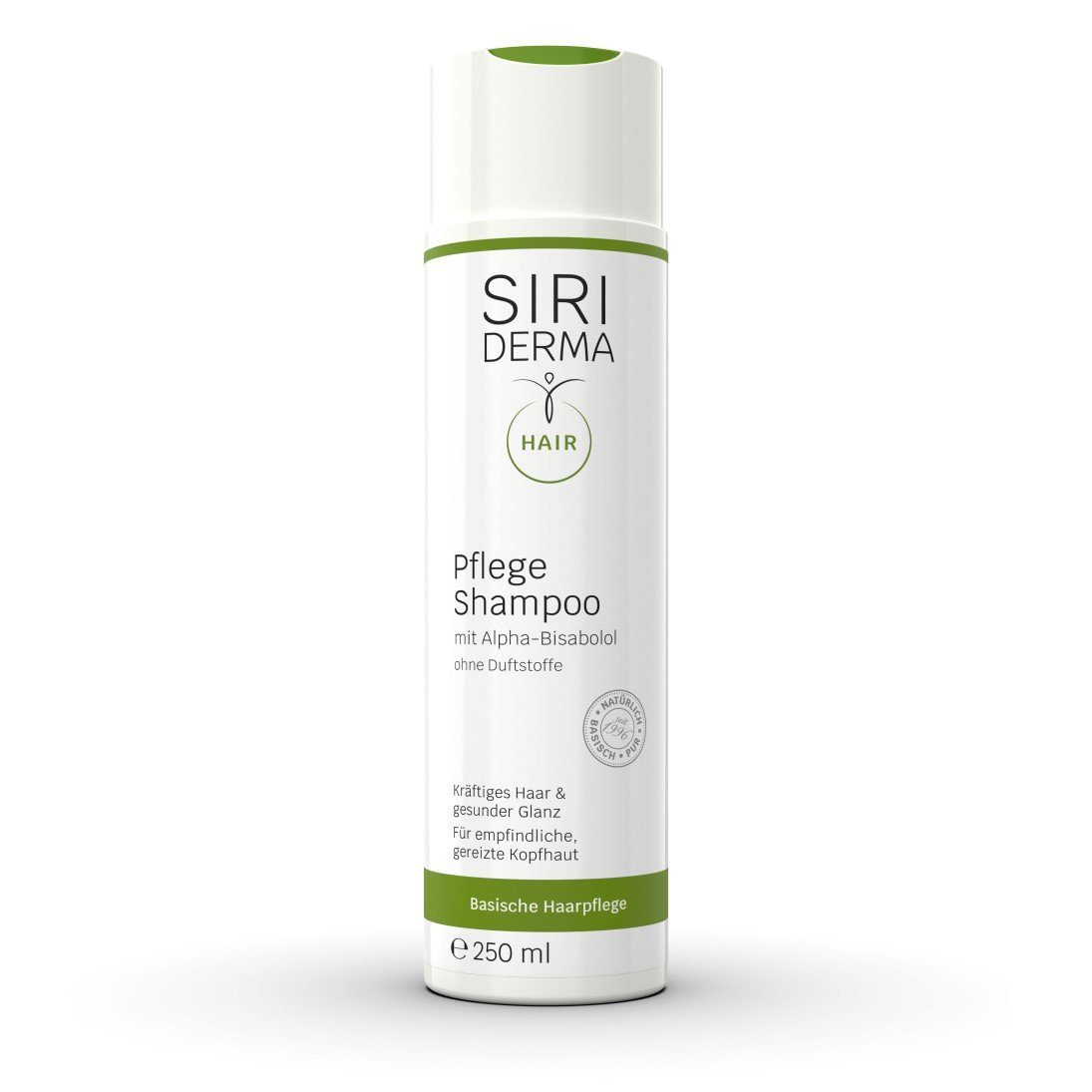 Siriderma Kopfhaut-Pflegeshampoo Siriderma Pflege-Shampoo ohne Duftstoffe  250 ml - Haarshampoo, für trockenes Haar - Ohne Parabene, Silikone und  Mineralöle