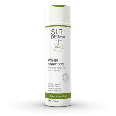 Siriderma Kopfhaut-Pflegeshampoo Siriderma Pflege-Shampoo ohne Duftstoffe 250 ml - Haarshampoo, für trockenes Haar - Ohne Parabene, Silikone und Mineralöle