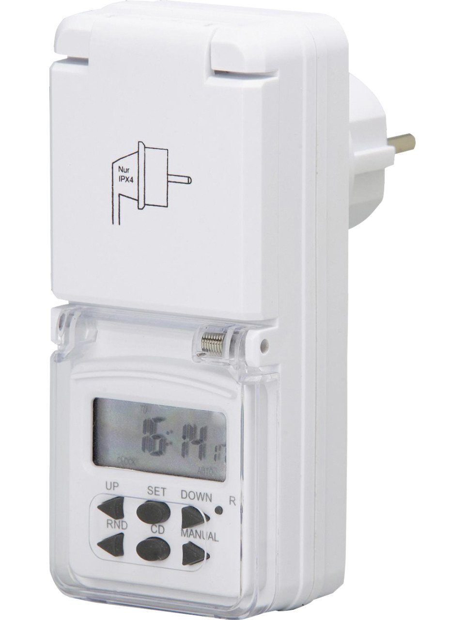 Zeitschaltuhr Wochenzeitschaltuhr mini 1.800 W mit