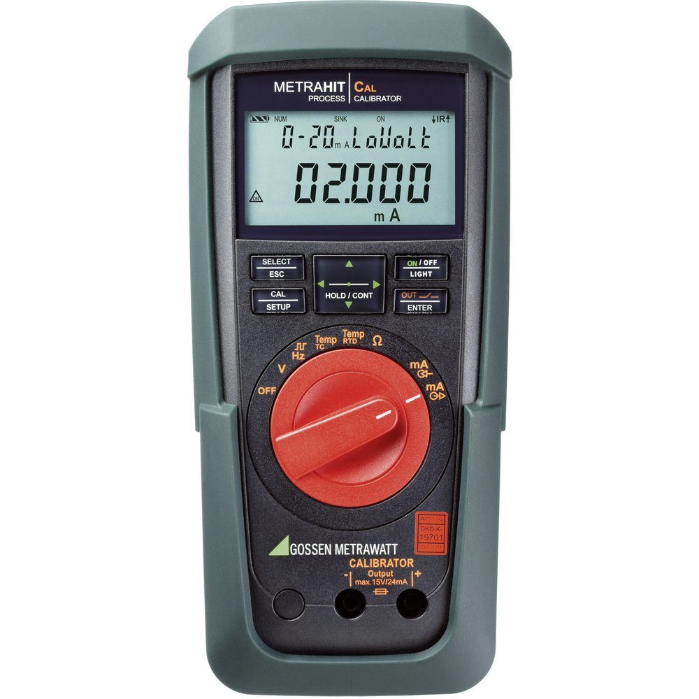 Multimeter Gossen Metrawatt METRAHIT CAL Kalibrator kalibriert (DAkkS-akkreditier