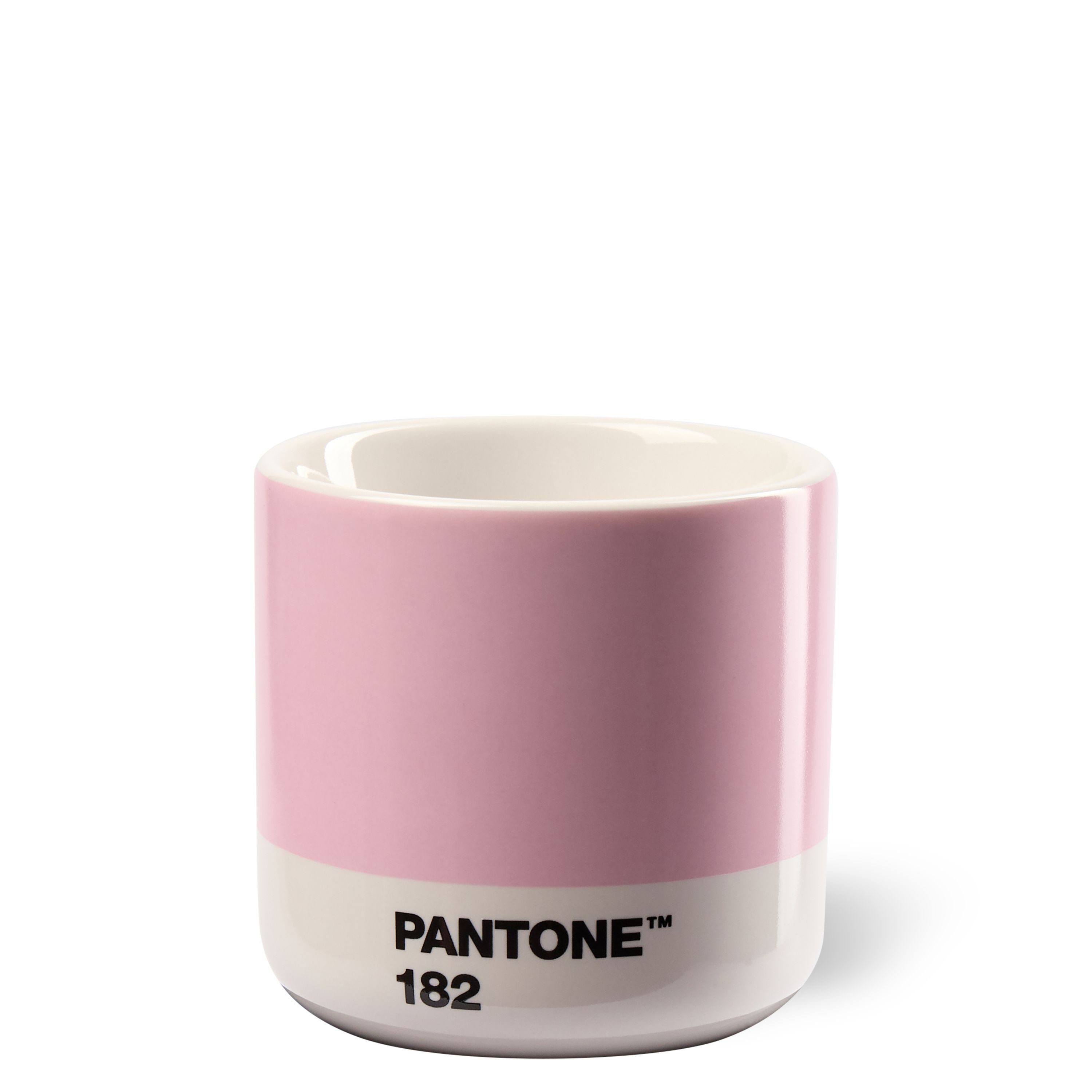 PANTONE Kaffeeservice, PANTONE Porzellan Macchiato Thermobecher Light Pink 182 C