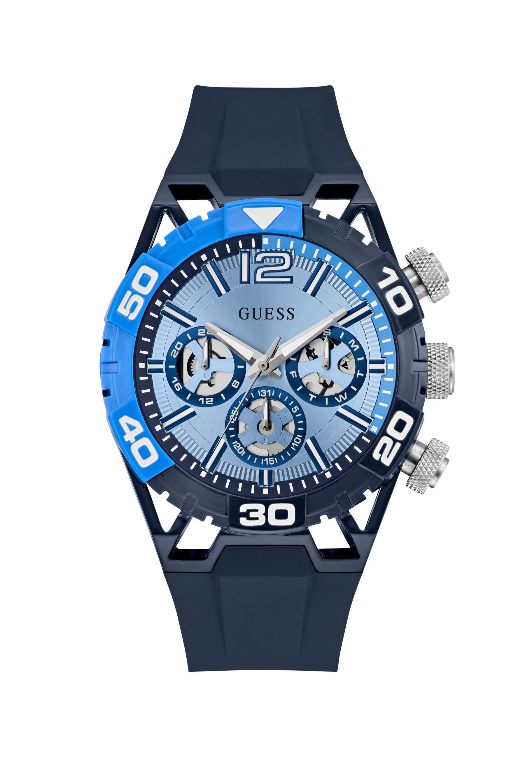 Guess Quarzuhr PERIMETER, (1-tlg), Quartz Analog