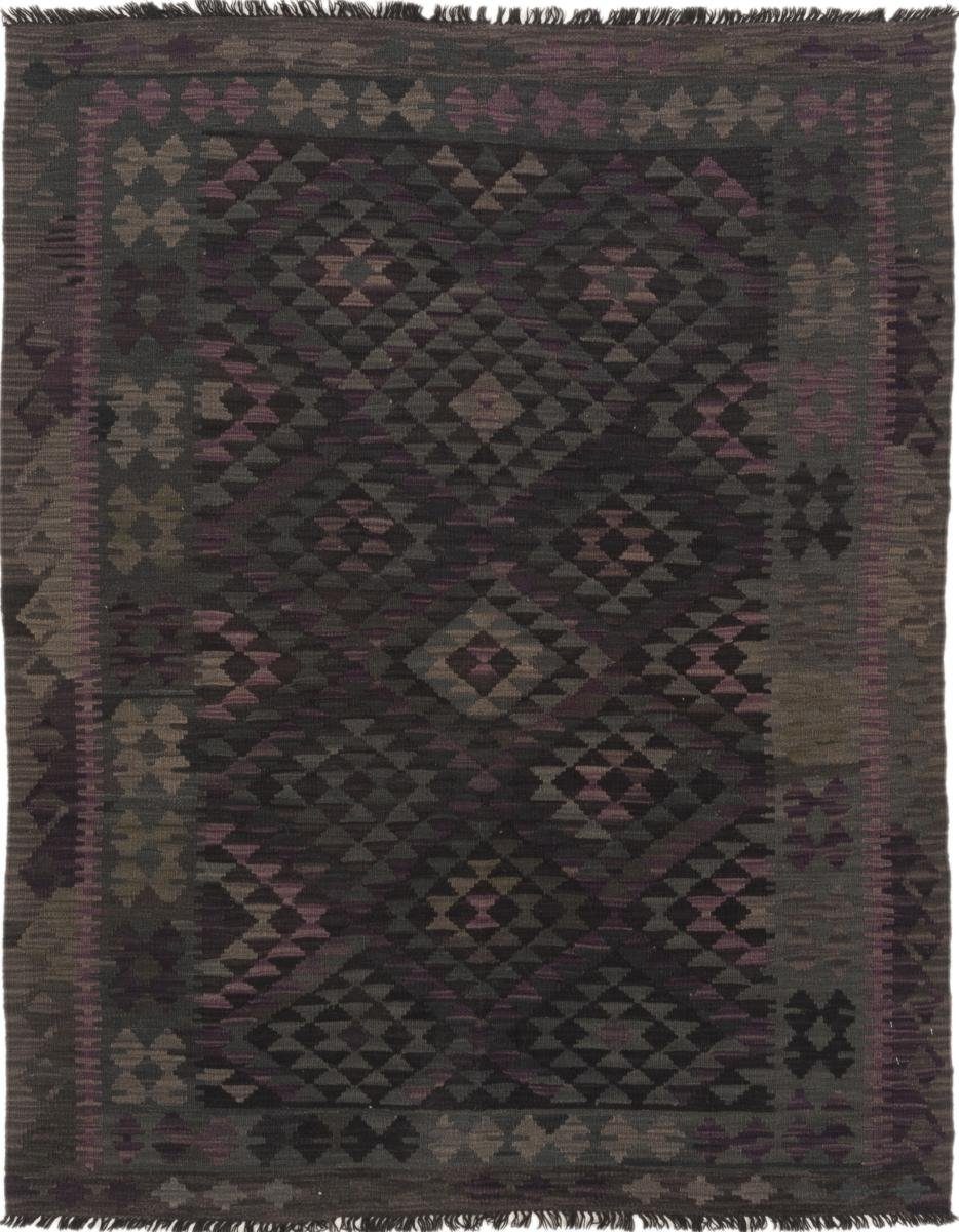Orientteppich Kelim Afghan Heritage 159x195 Handgewebter Moderner Orientteppich, Nain Trading, rechteckig, Höhe: 3 mm