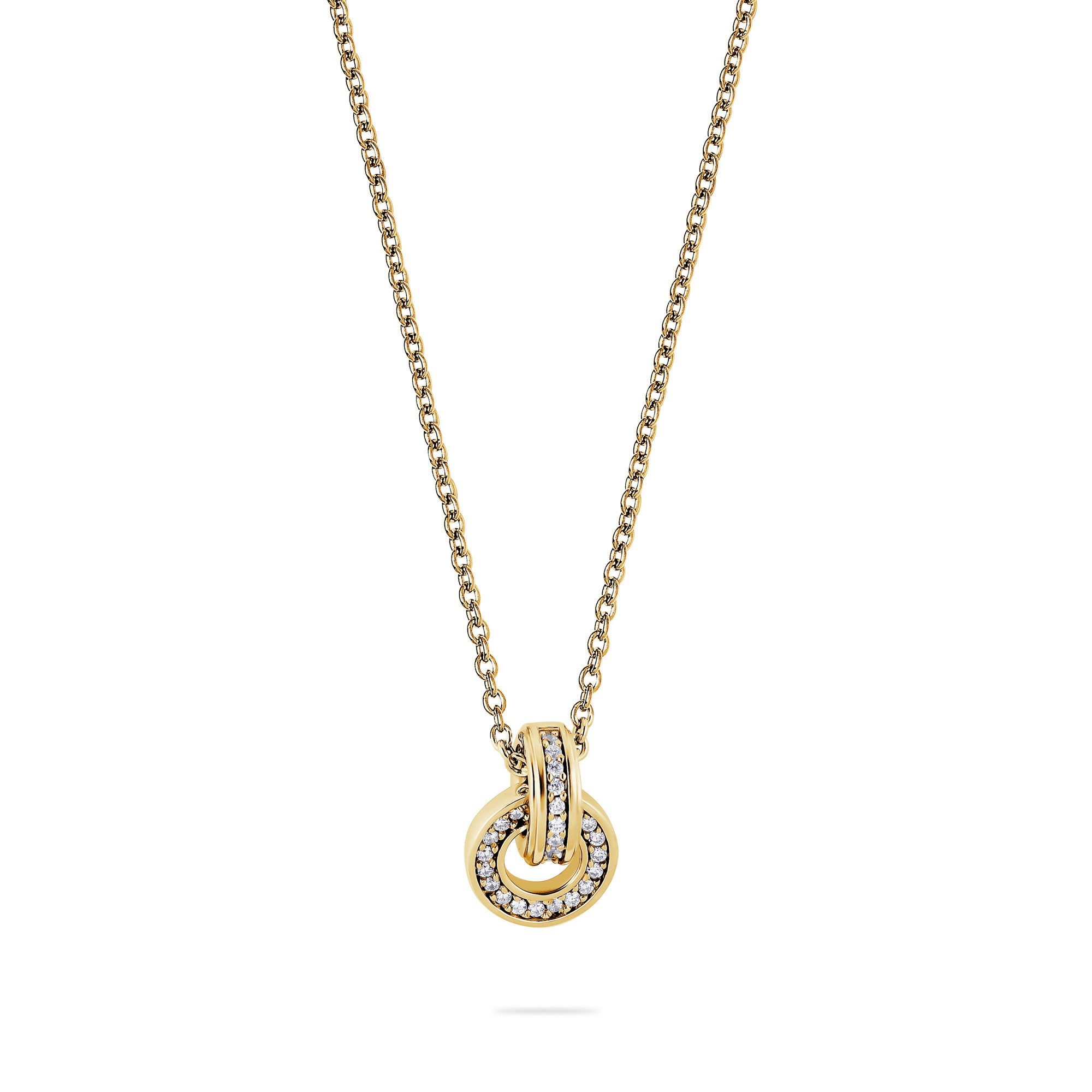 JETTE Kette mit Anhänger Damen-Halskette Cosmopolitan 88854349NL vergoldet