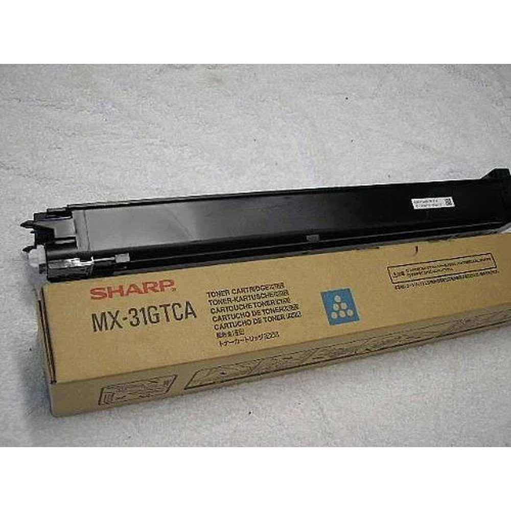 Sharp Tonerpatrone Sharp MX-31GTCA Tonerkartusche 1 Stück(e) Original Cyan