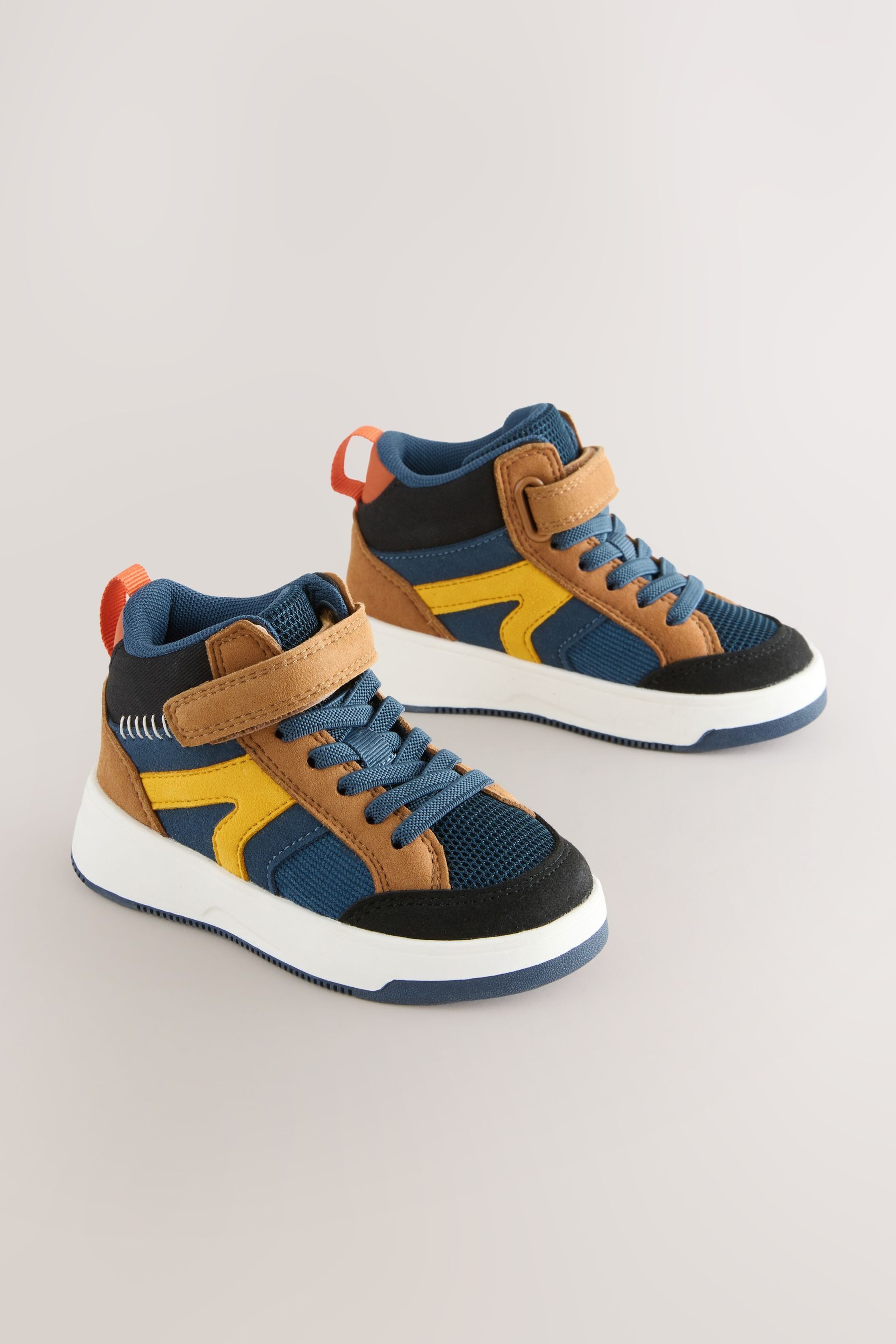 Next Hi-Top-Sneaker - Klettverschluss, Elastikschnürung Klettstiefel günstig online kaufen