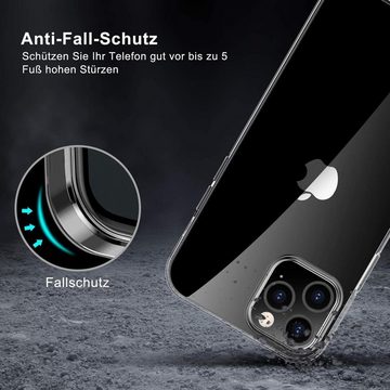 Wisam Handytasche Wisam® Apple iPhone 12 Pro Max (6.7) Silikon Case Schutzhülle Hülle