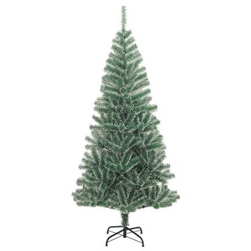 vidaXL Künstlicher Weihnachtsbaum Künstlicher Weihnachtsbaum 300 LEDs Kugeln Beschneit 240 cm
