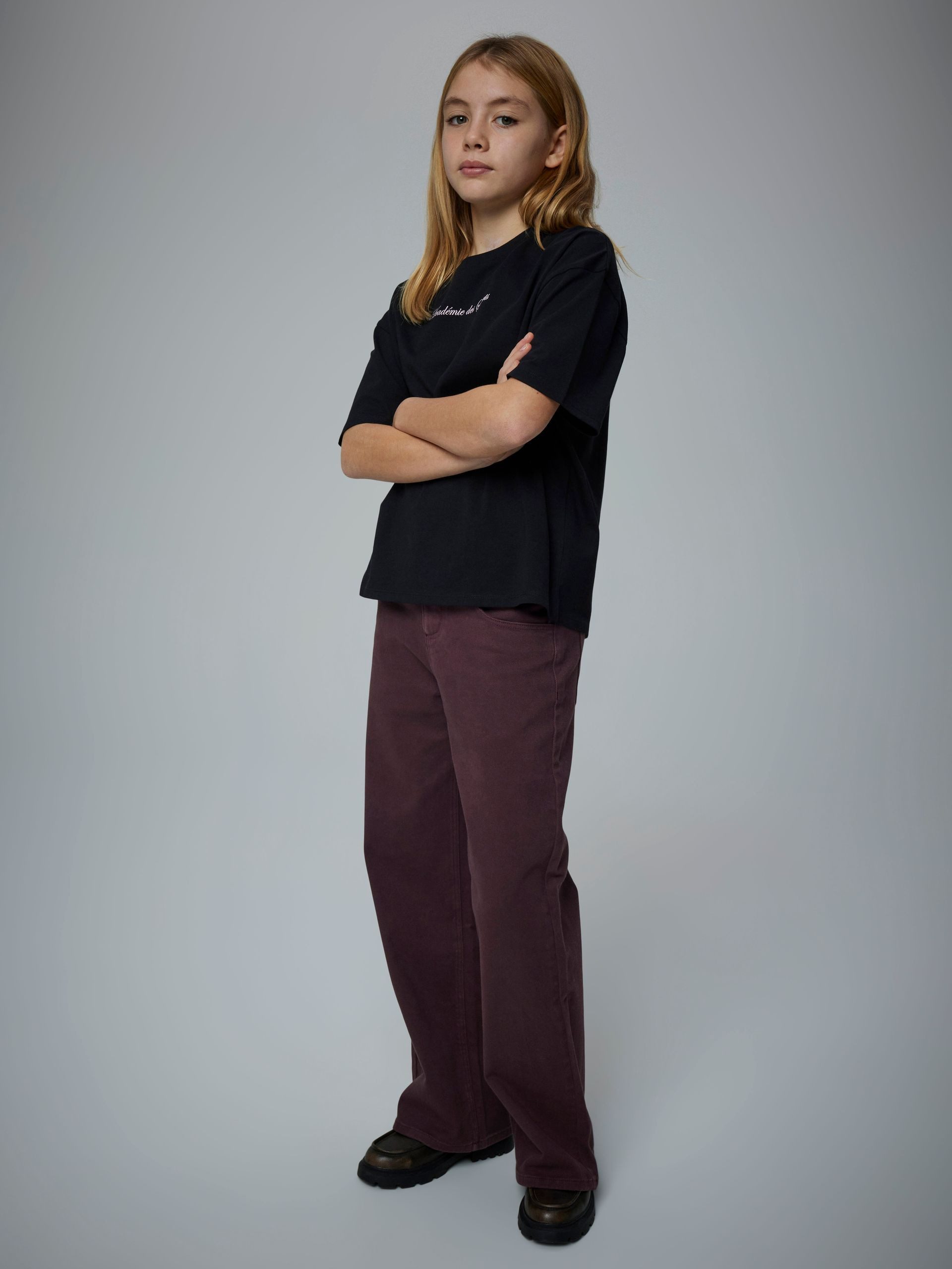 Name It Stoffhose NKFROSE WIDE TWILL PANT 5505-AX BF