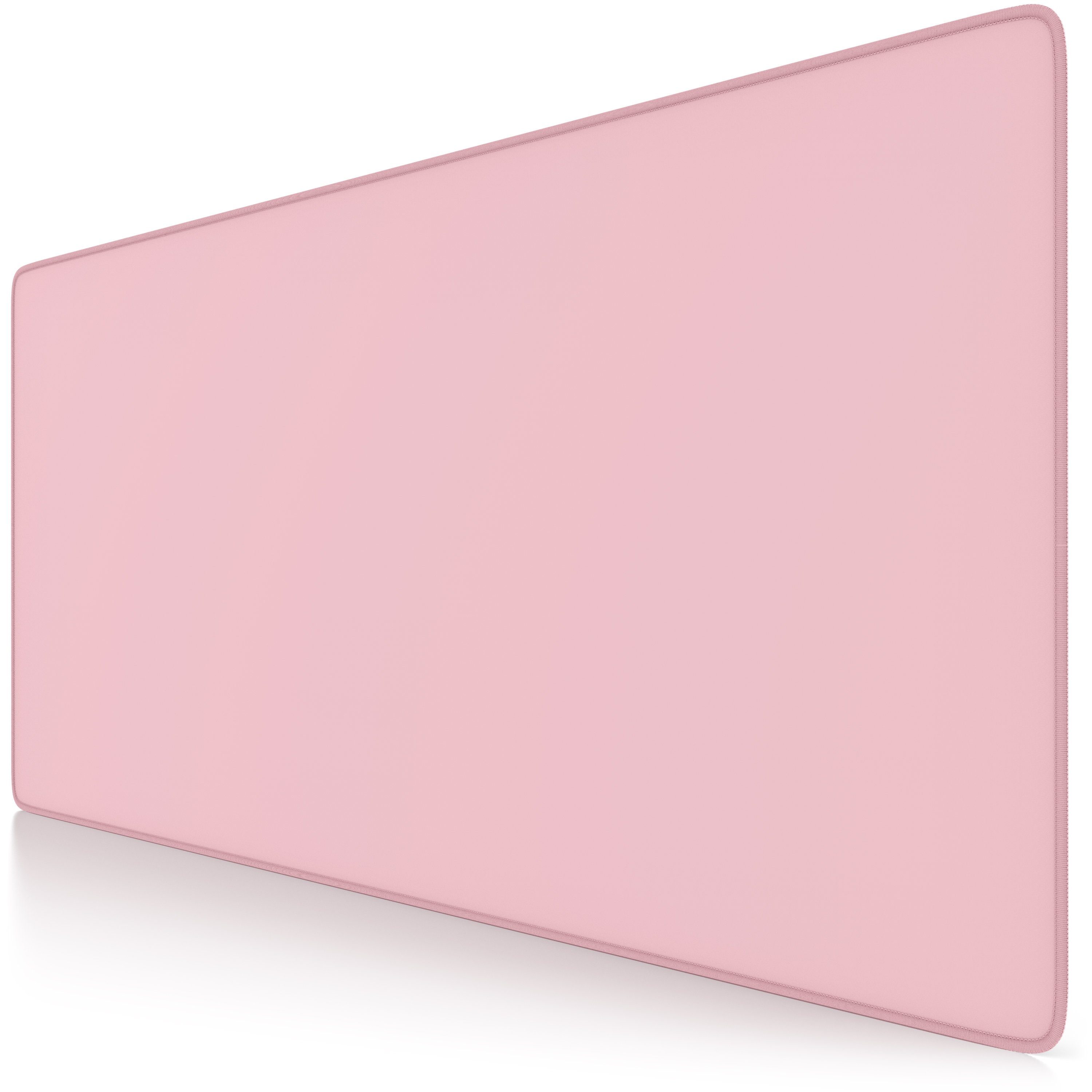 CSL Gaming Mauspad XXL Speed Mousepad 900 x 400 x 3 mm, große Tischunterlage (1-St), rutschfest, abwaschbar, Geschwindigkeit & Präzision, rosa, Gaming