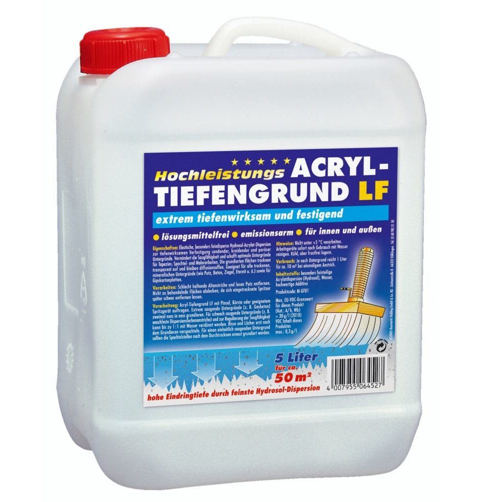 decotric® Tiefengrund Decotric Hochleistungs Acryl-Tiefengrund 5 L