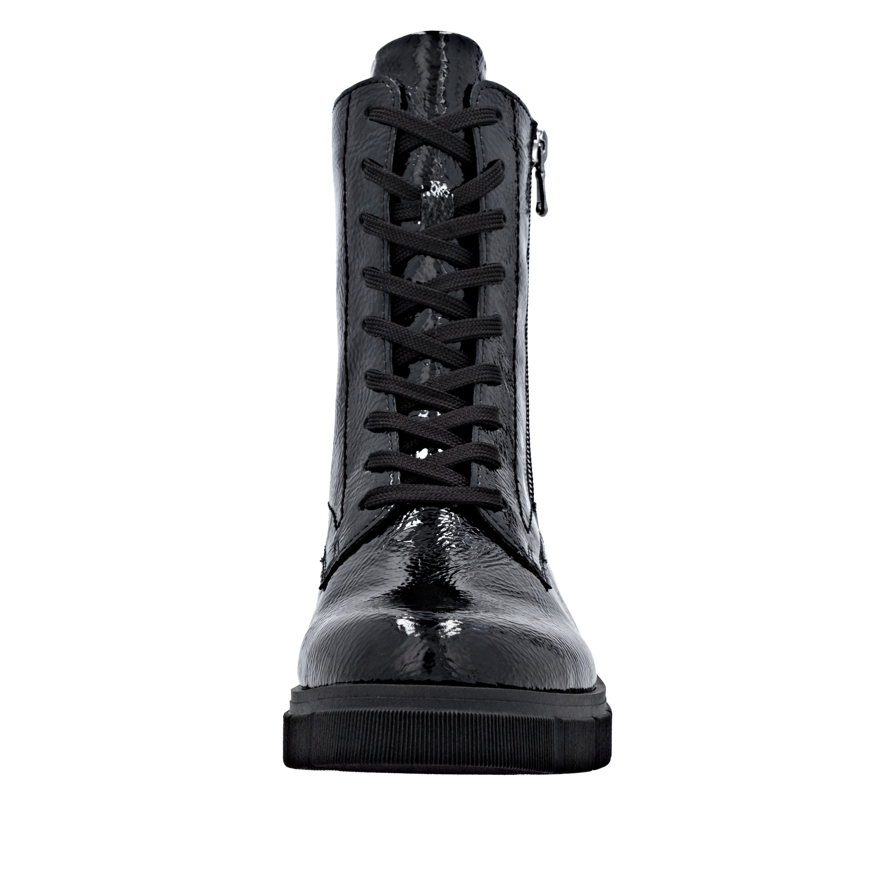 Remonte Schnürstiefelette Schnürboots, Stiefelette, Profilsohle, mit Glitzer-Schnürsenkel