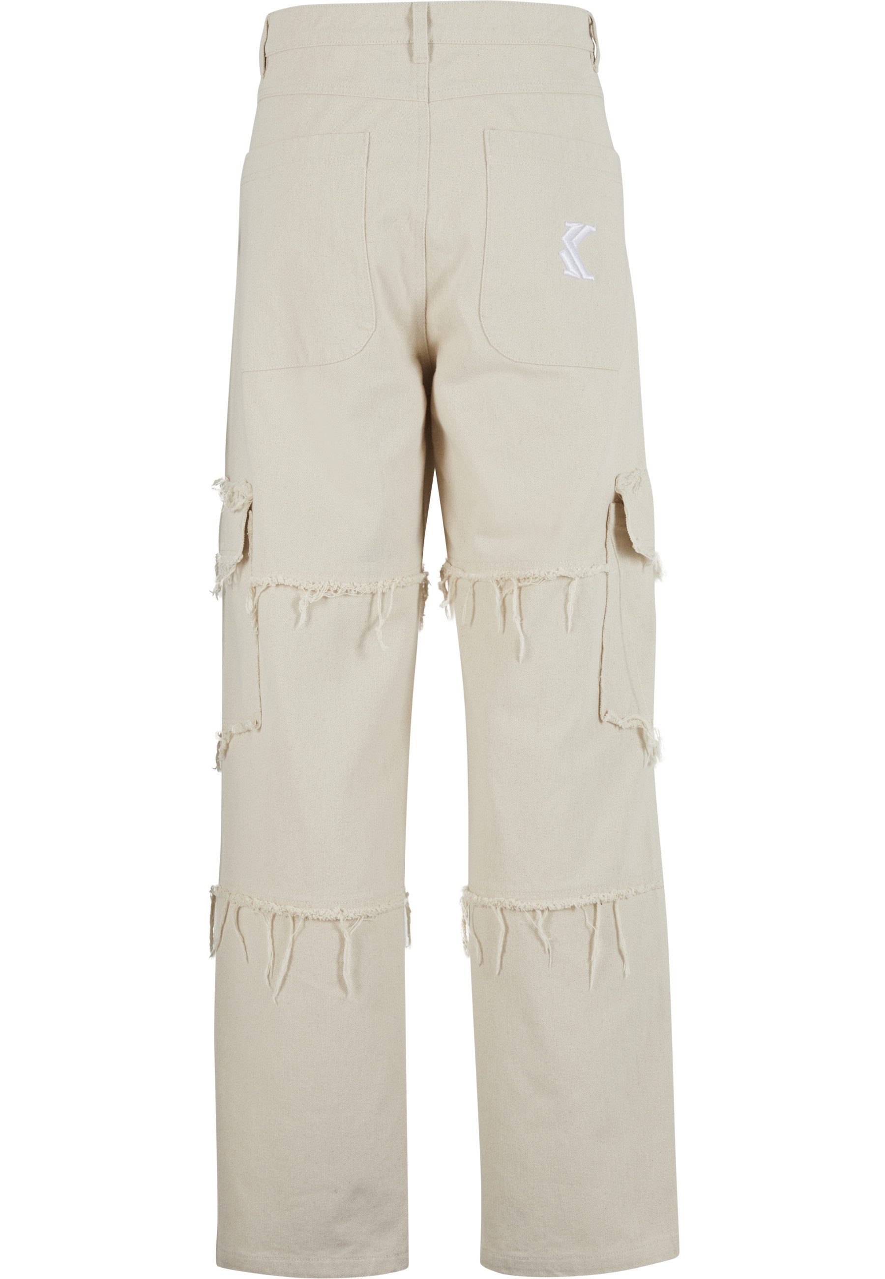 Karl Kani Cargojeans Karl Kani Og Fringed Baggy Cargo Pants