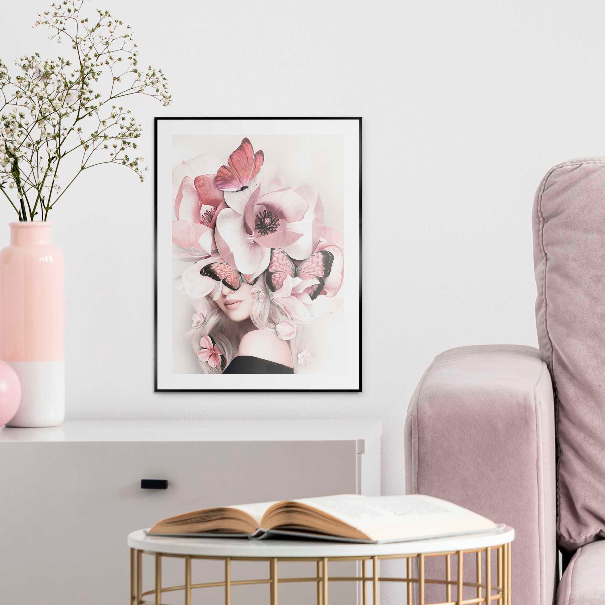 Reinders! Poster Schmetterlingsdame günstig online kaufen