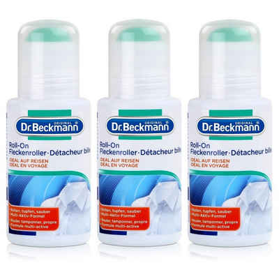 Dr. Beckmann Dr. Beckmann Roll-On Fleckenroller 75 ml - Ideal auf Reisen (3er Pack) Fleckentferner