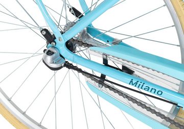 Dacapo Cityrad Milano, 3 Gang Shimano Nexus Schaltwerk, Nabenschaltung, für Damen, Nabenschaltung