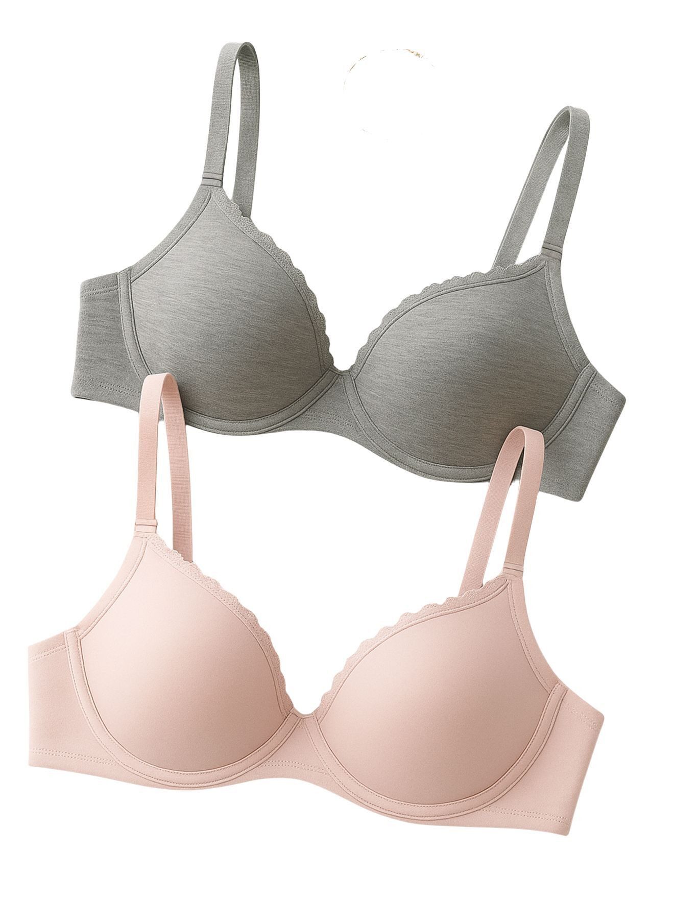 Envie de Fraise Still-BH Still-BHs mit Bügeln, Bio-Baumwolle 2er-Pack