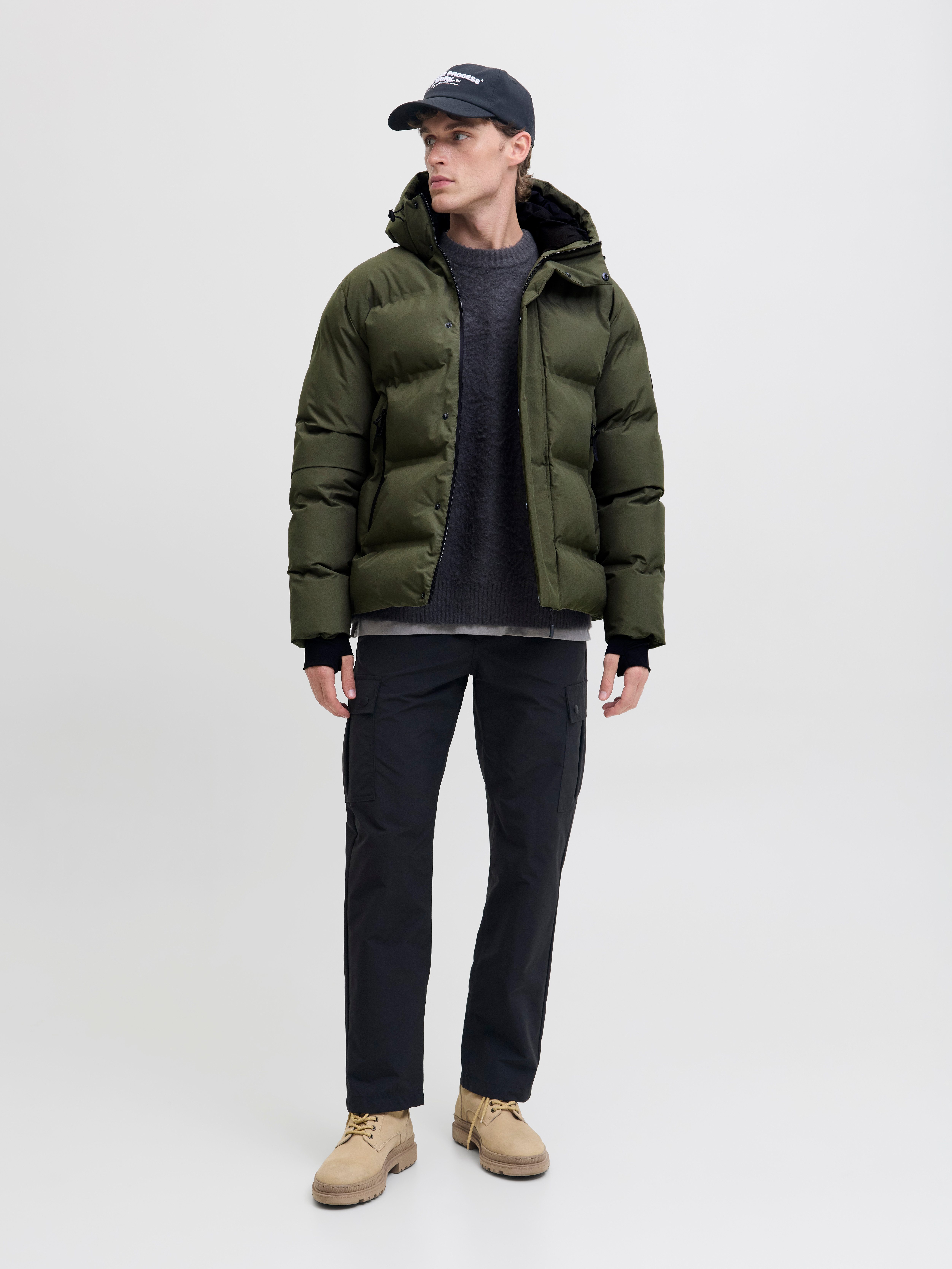 Jack & Jones Steppjacke JCOFUSION PUFFER JACKET