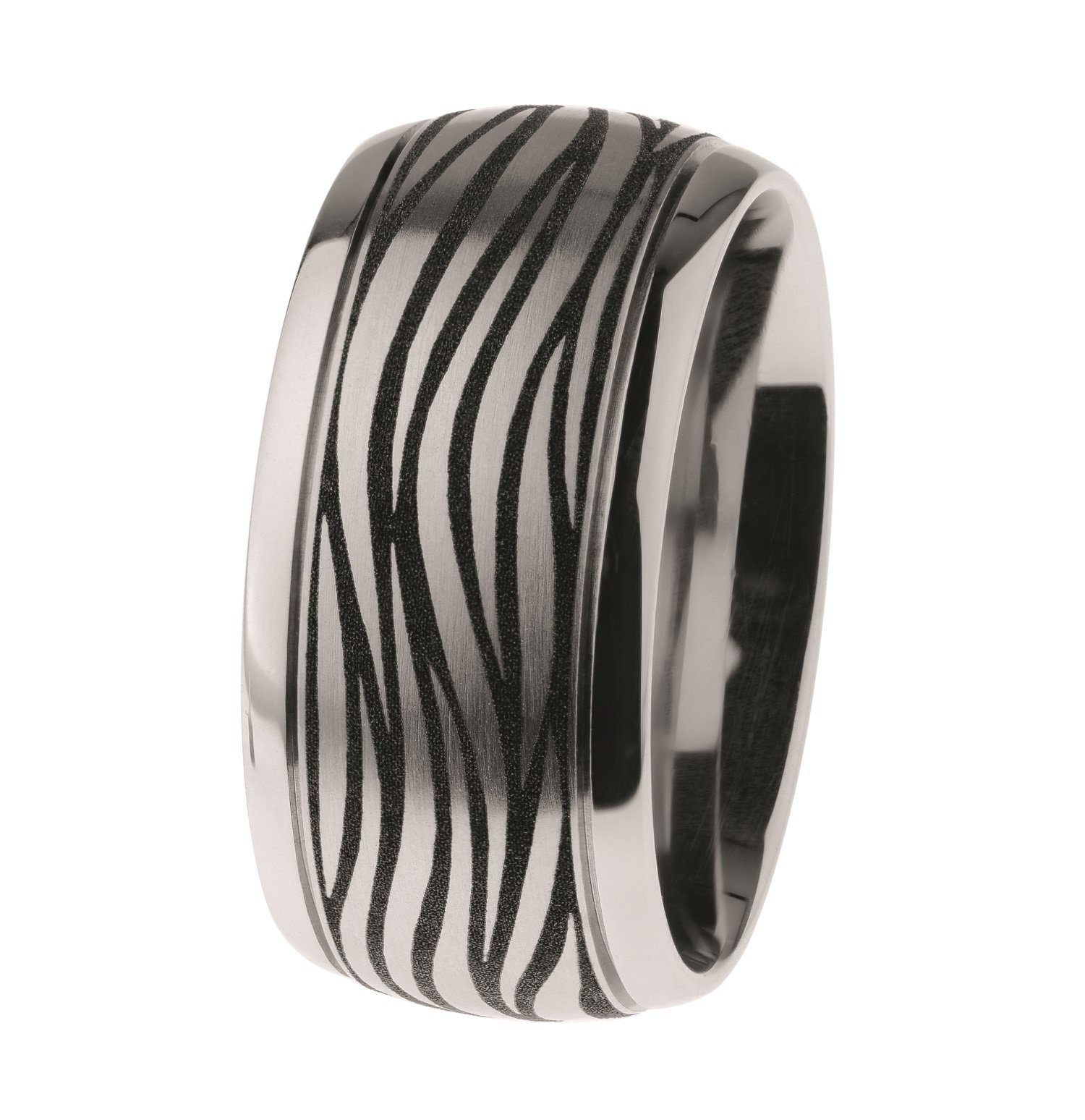 Ernstes Design Fingerring Ring Edelstahl graviert R500