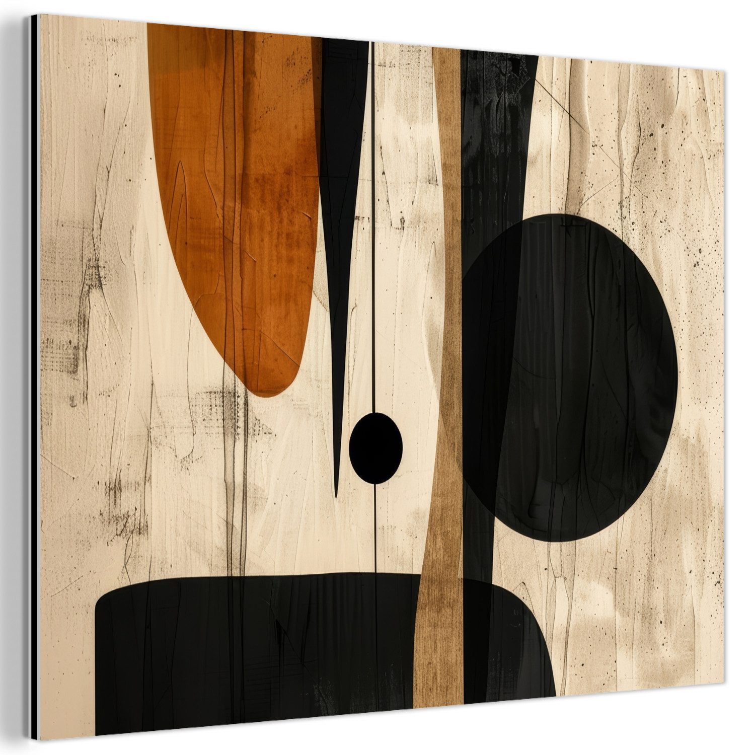 MuchoWow Metallbild Abstrakt - Kunst - günstig online kaufen